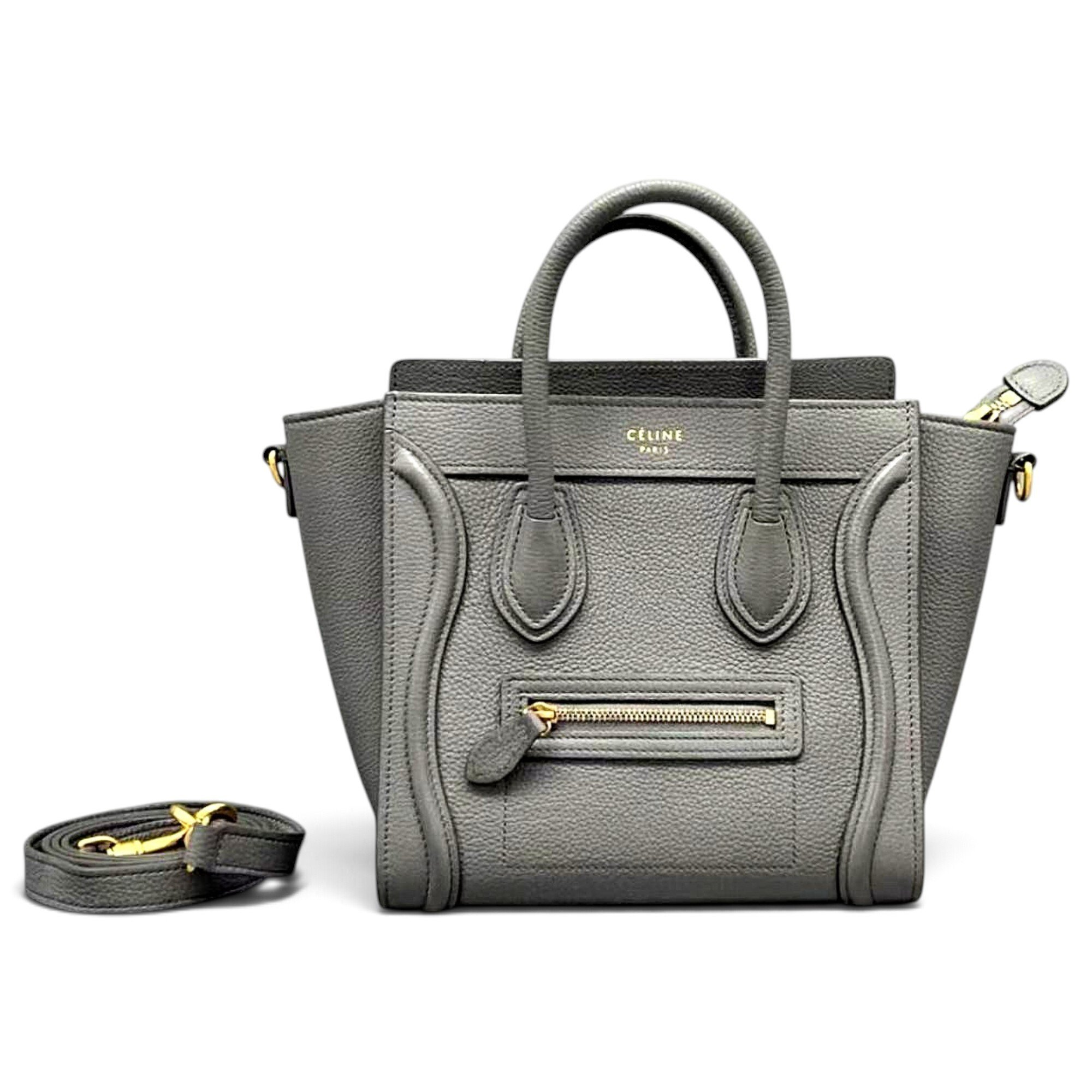 Nano Luggage leather handbag