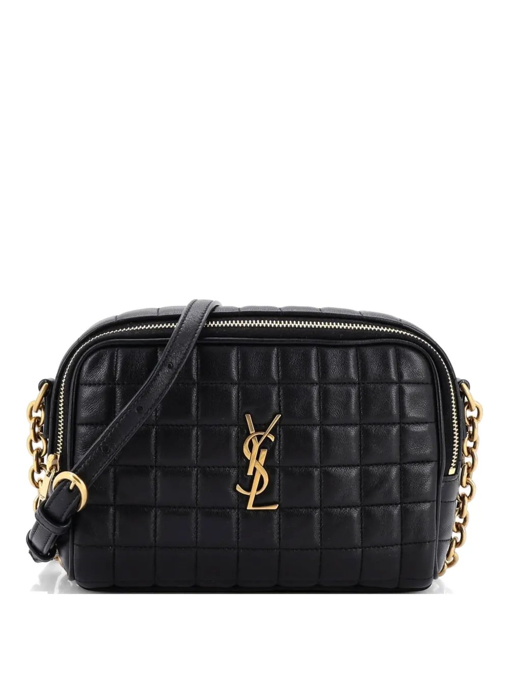 Cassandre Chain Camera Bag Quilted Leather Mini crossbody bag