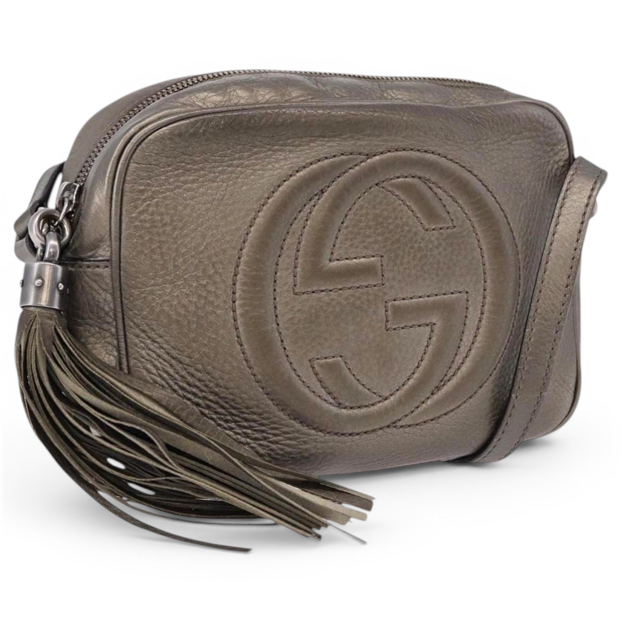 Leather handbag