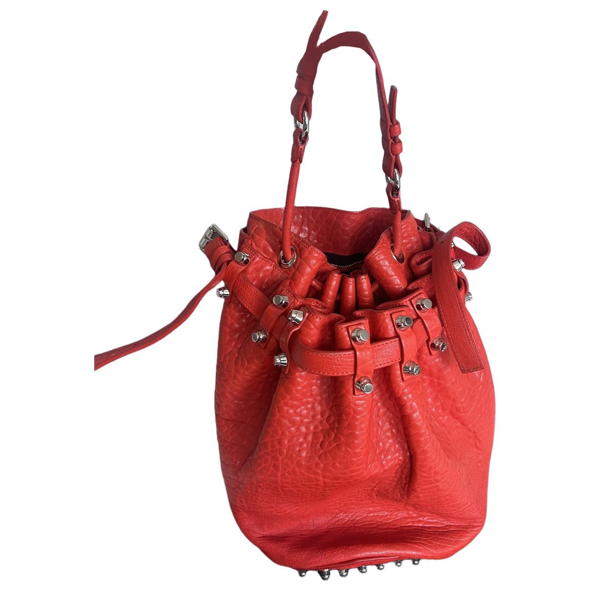Leather crossbody bag