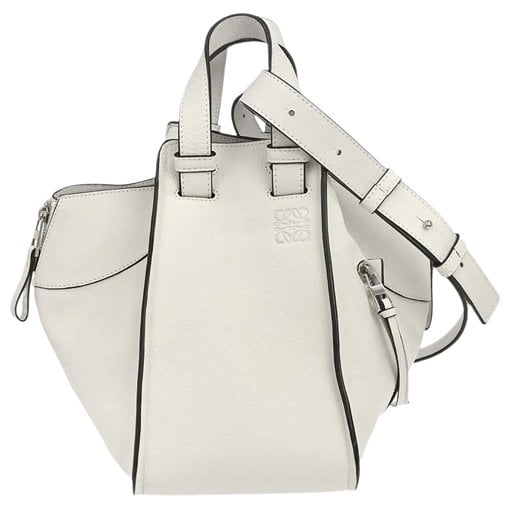 Hammock leather handbag