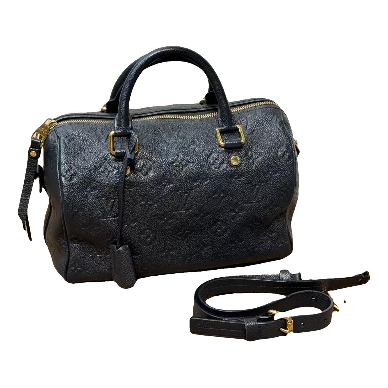 Speedy leather handbag