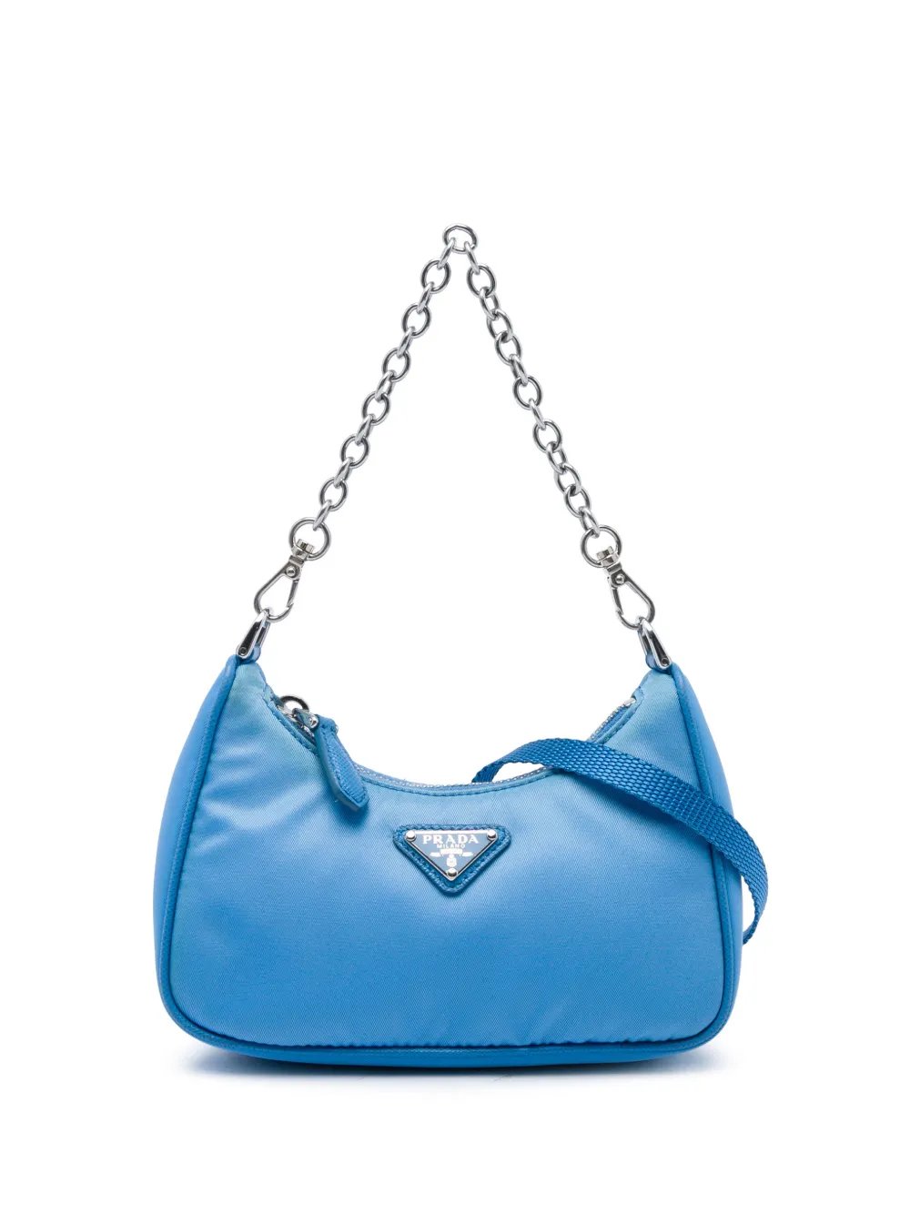 2019-2026 Mini Saffiano Trimmed Tessuto Re Edition 2005 satchel