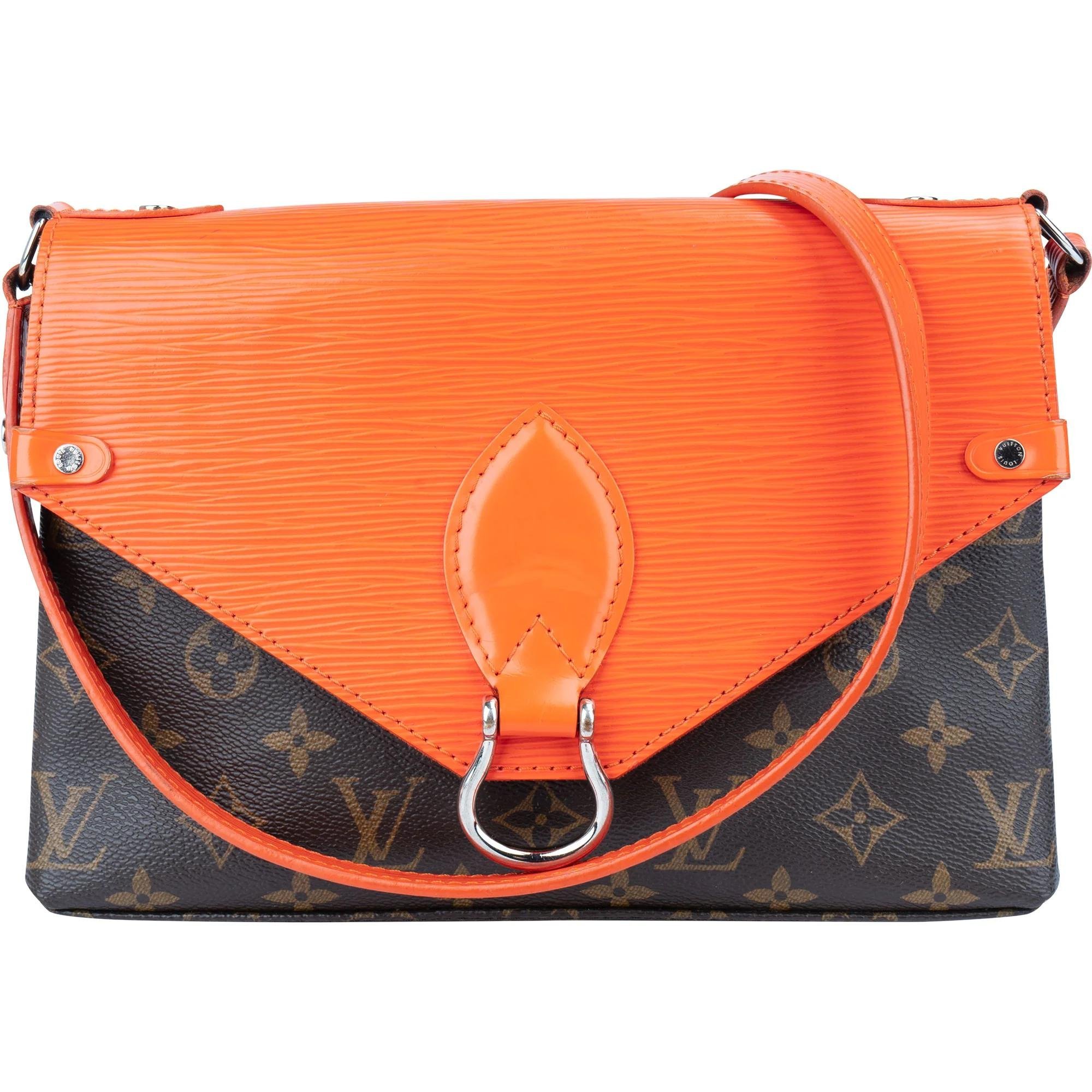 Saint Michel leather crossbody bag