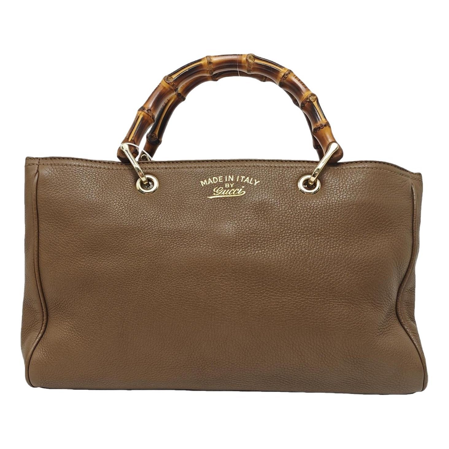 Leather handbag