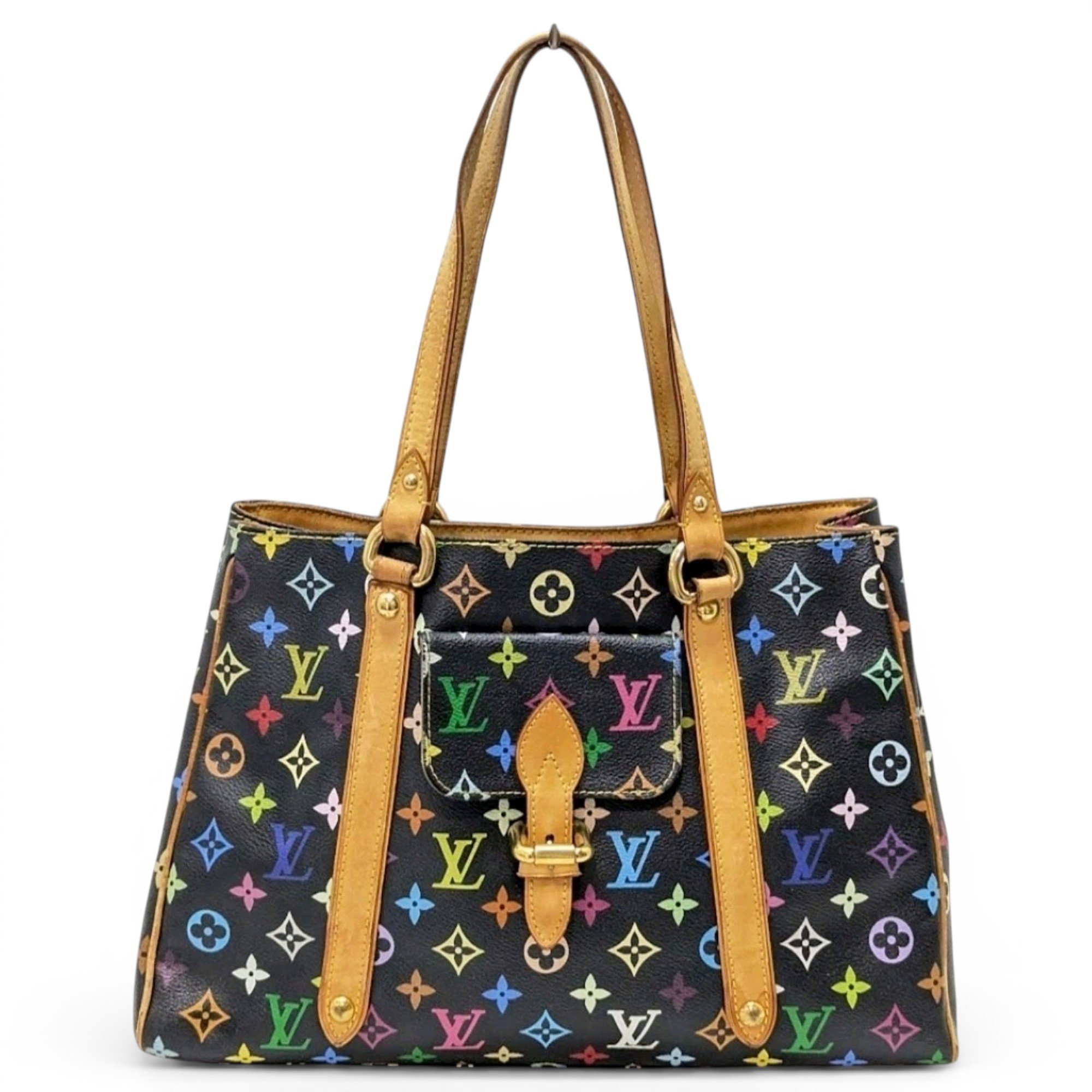 Louis Vuitton Audra leather handbag