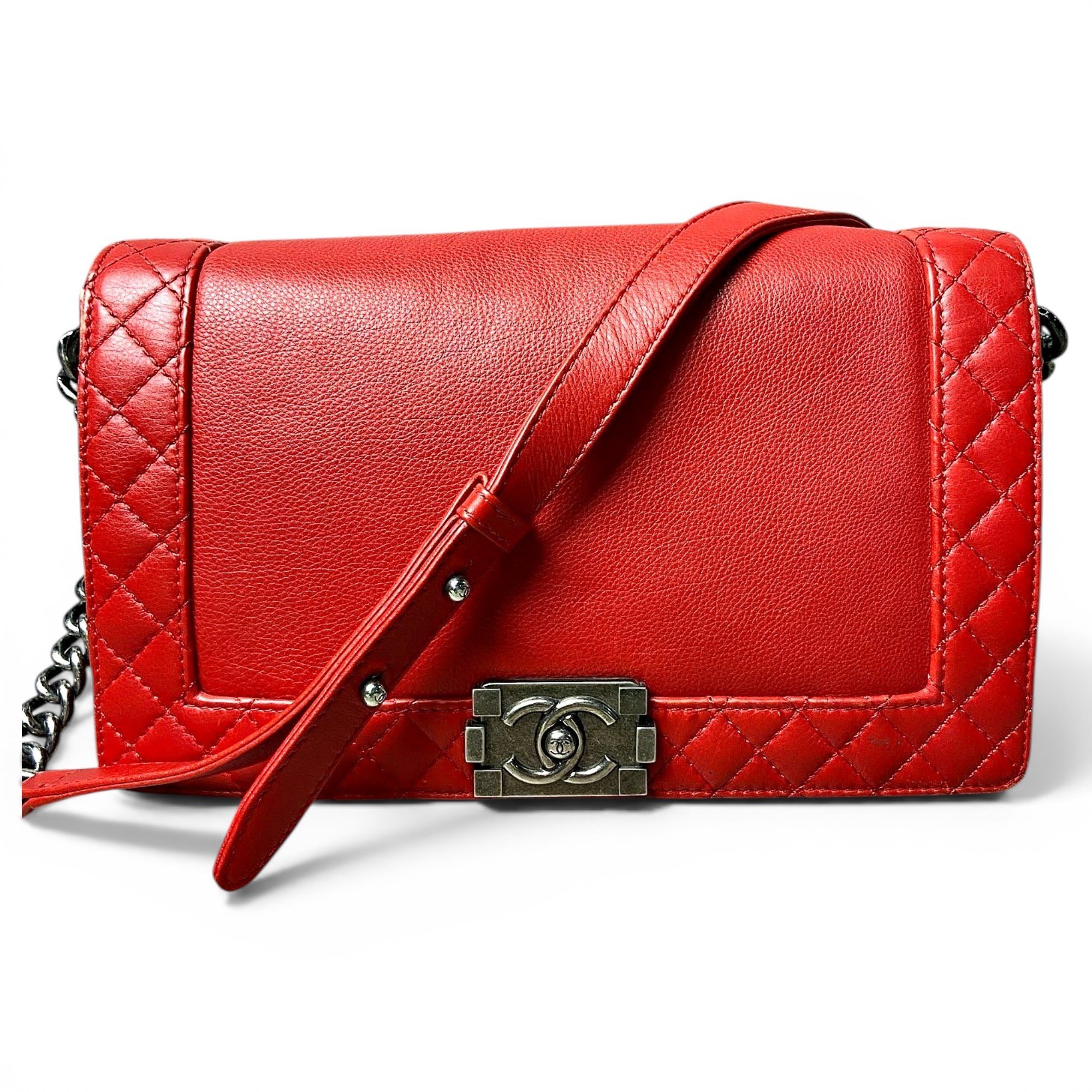 Boy leather handbag