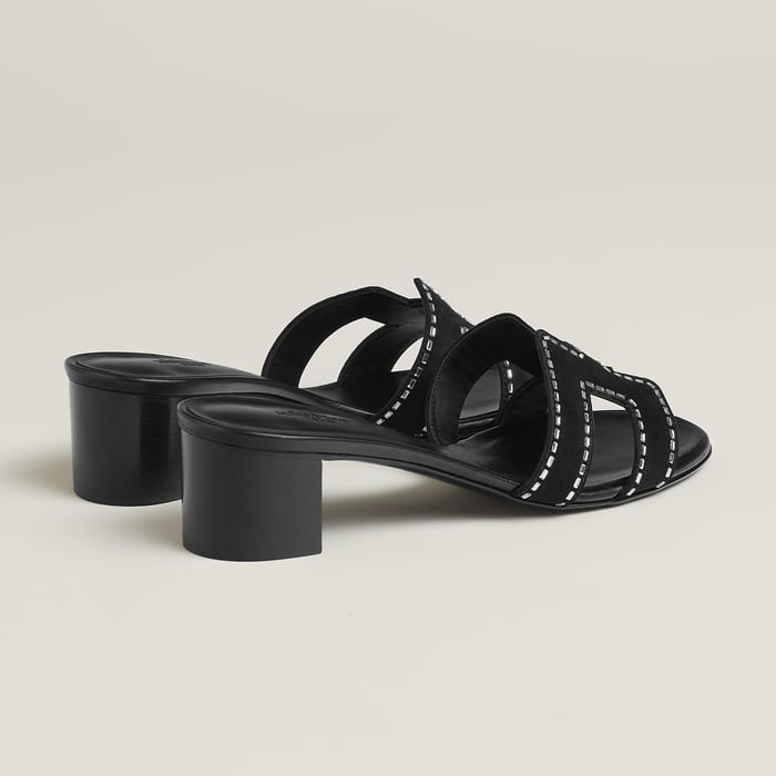 Noir Oasis Sandal