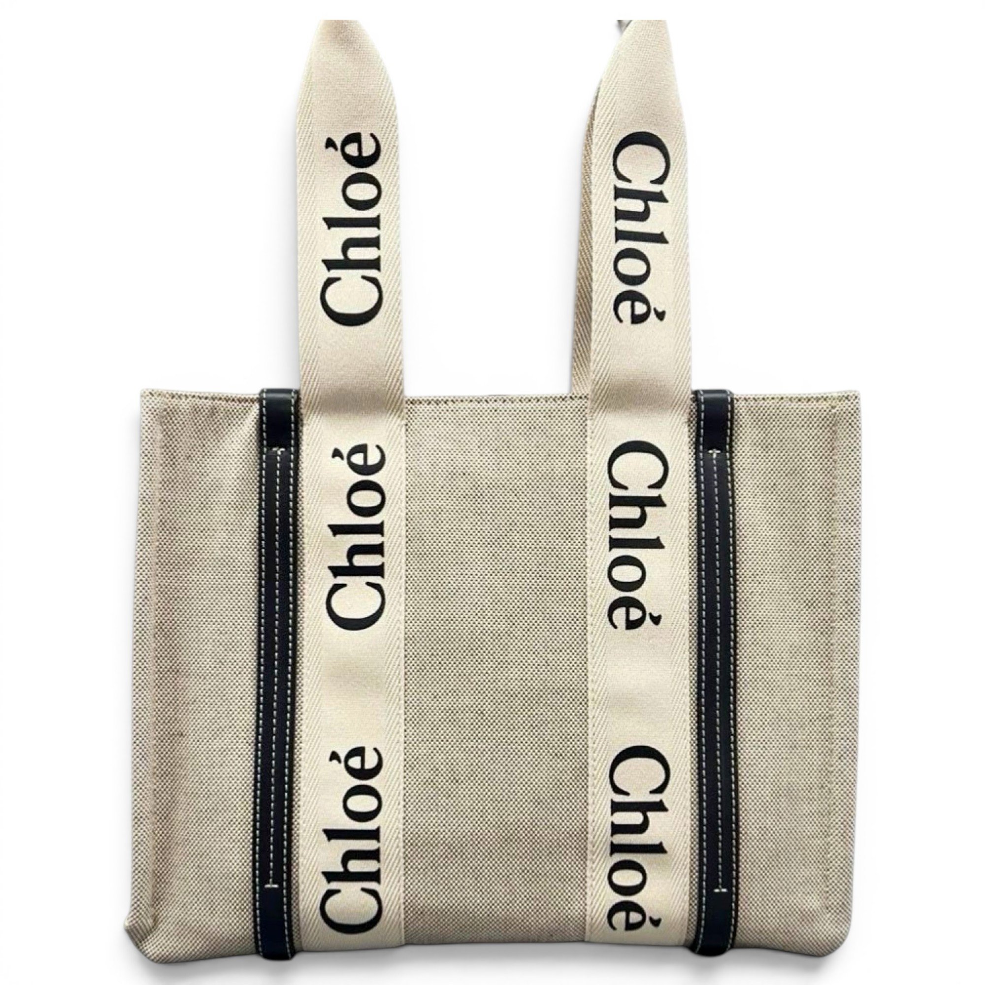 Chloe Woody cloth tote