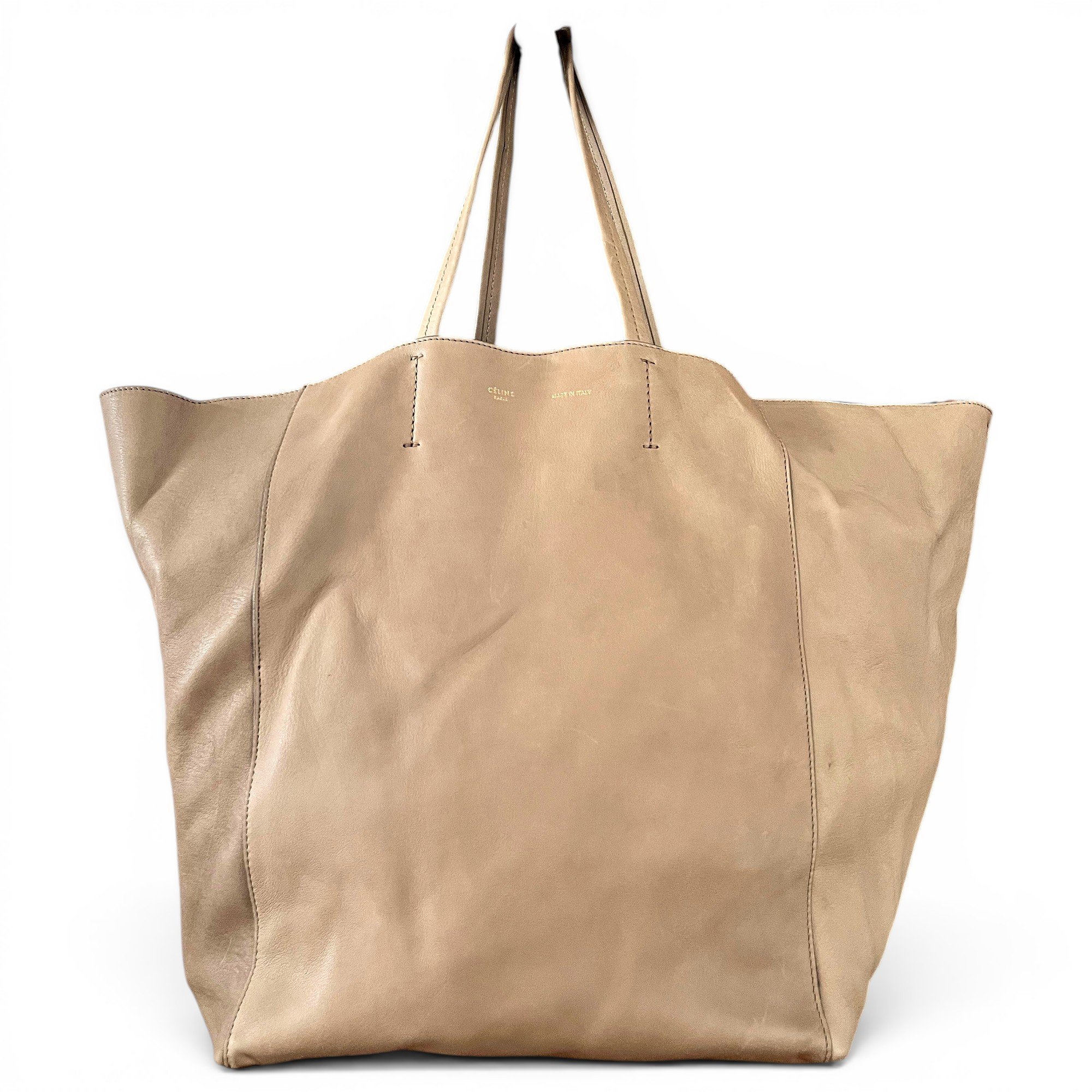 Cabas Phantom leather tote