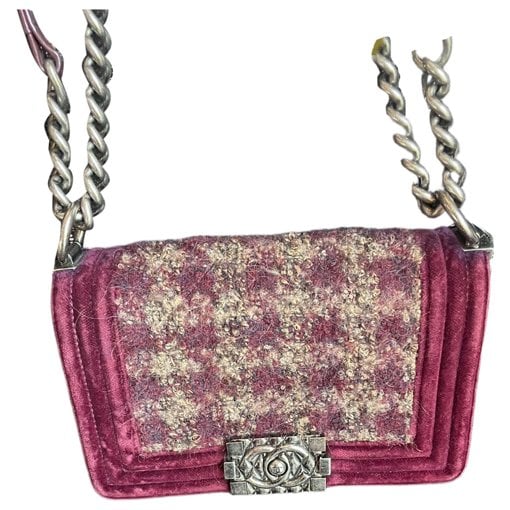 Boy tweed handbag