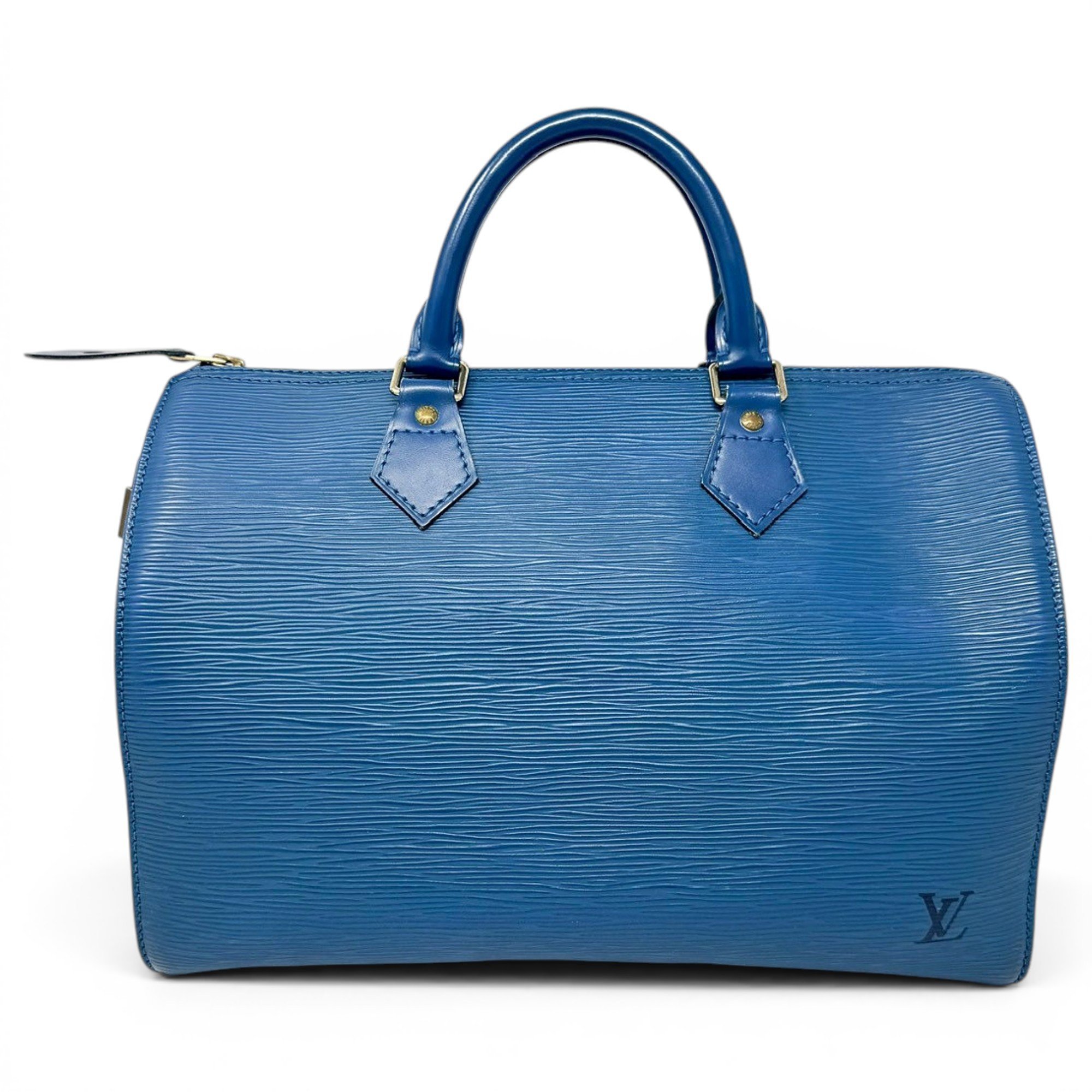 Speedy leather handbag
