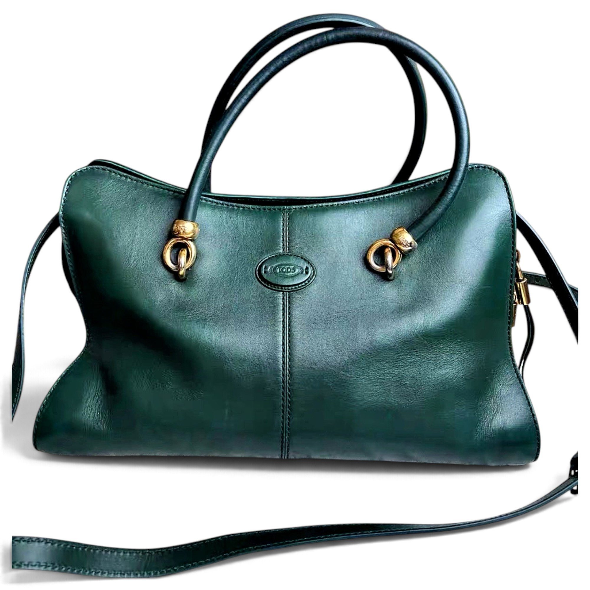 D Bag leather bag