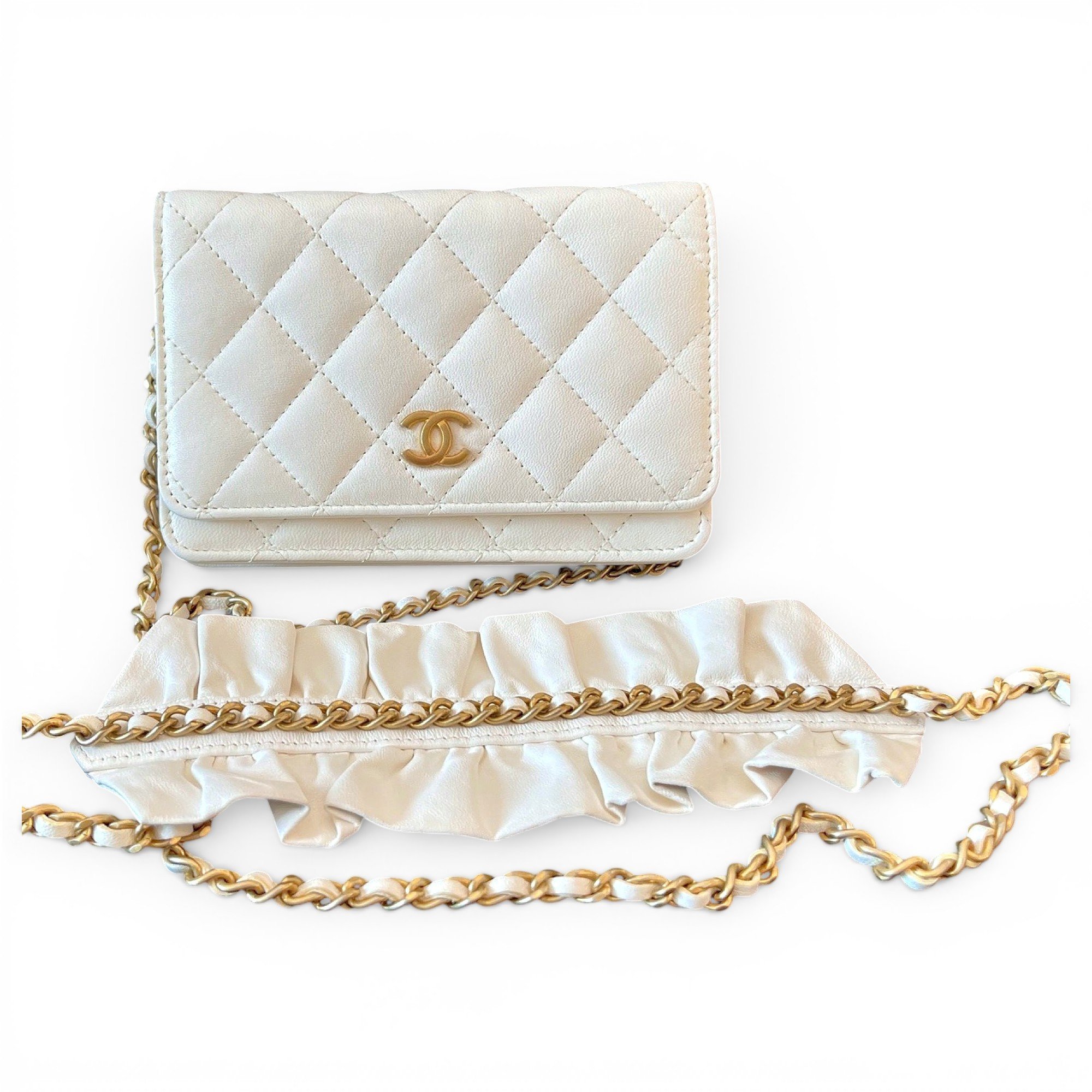 Wallet On Chain Timeless/Classique leather crossbody bag