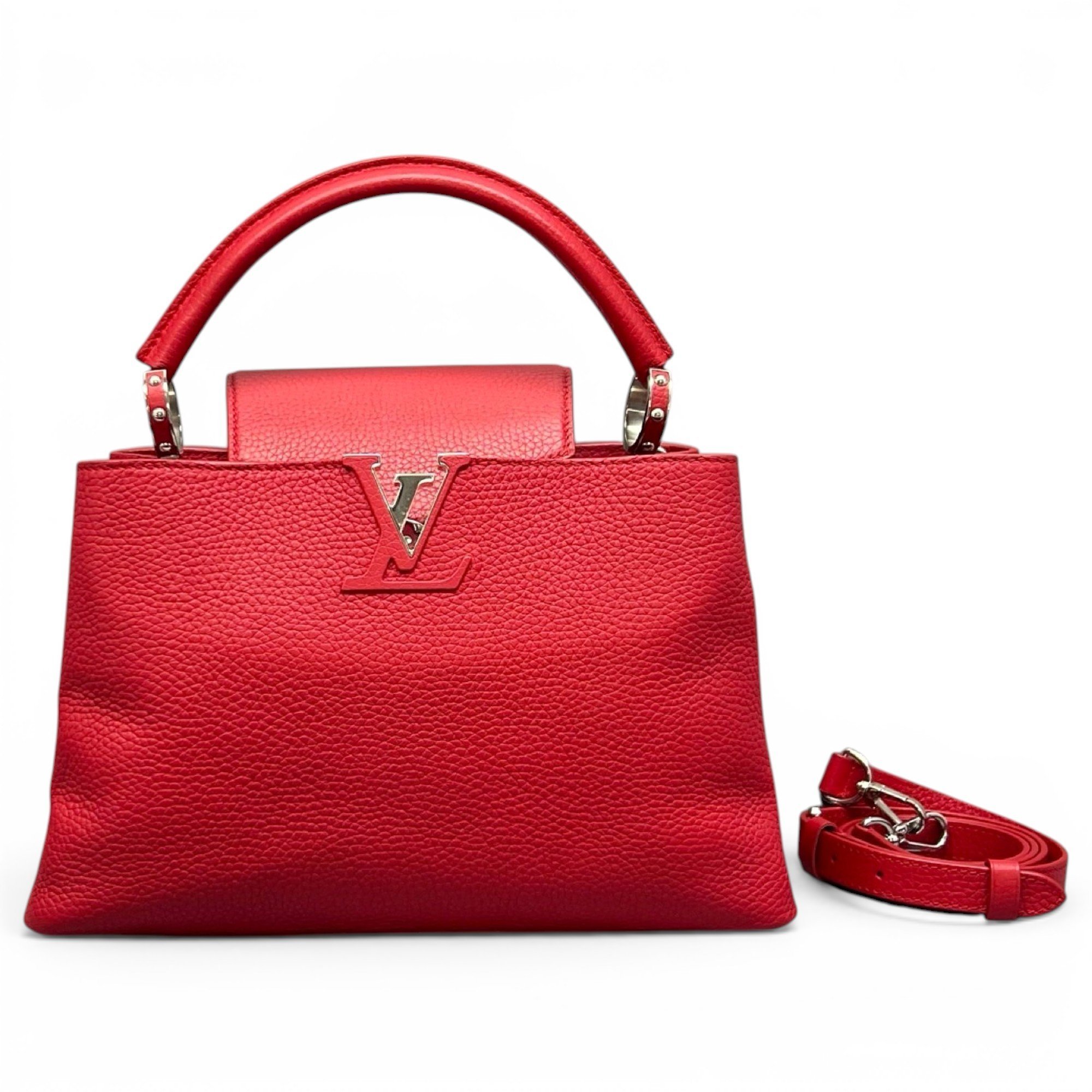 Capucines leather handbag
