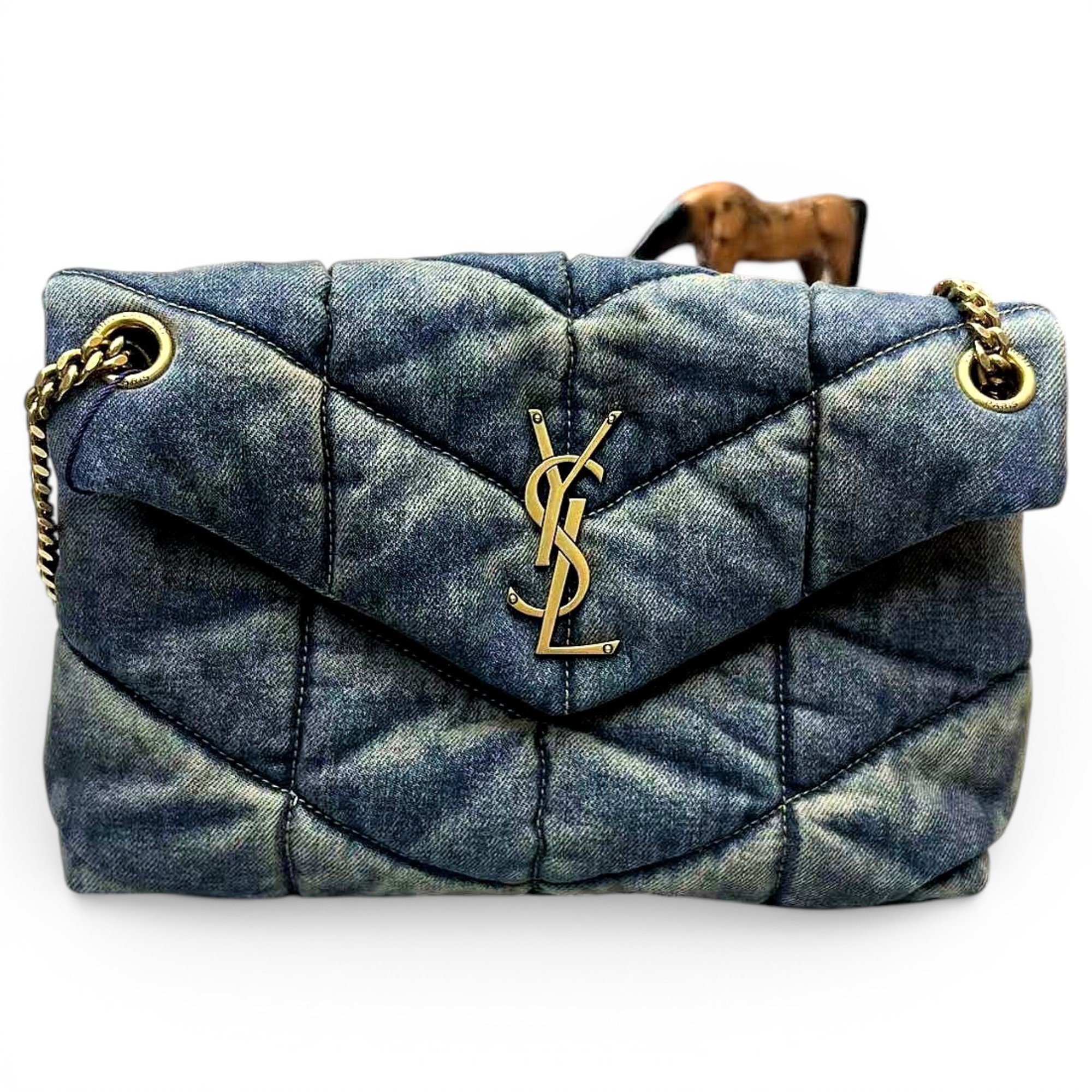 Loulou Puffer leather crossbody bag