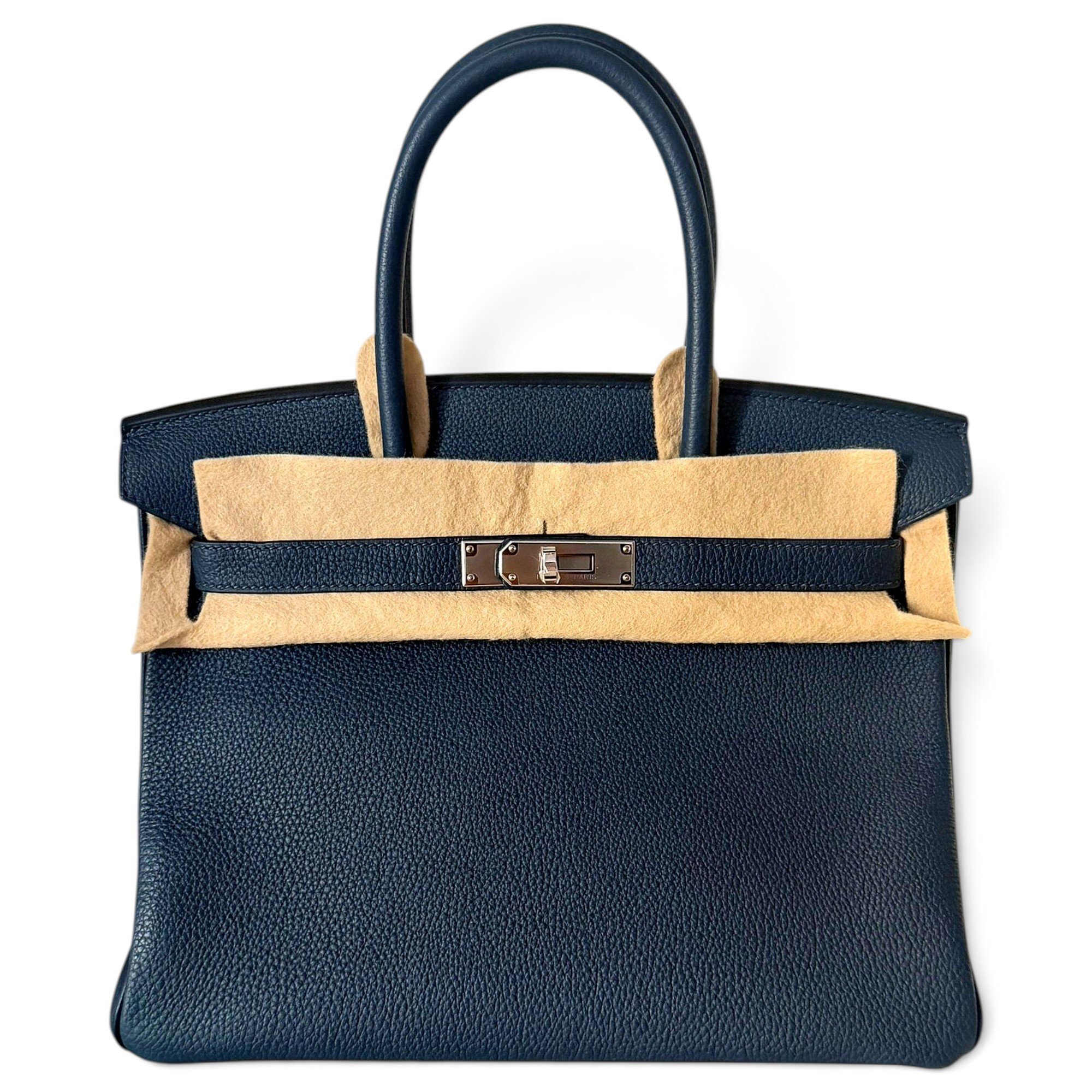 Birkin 30 leather handbag