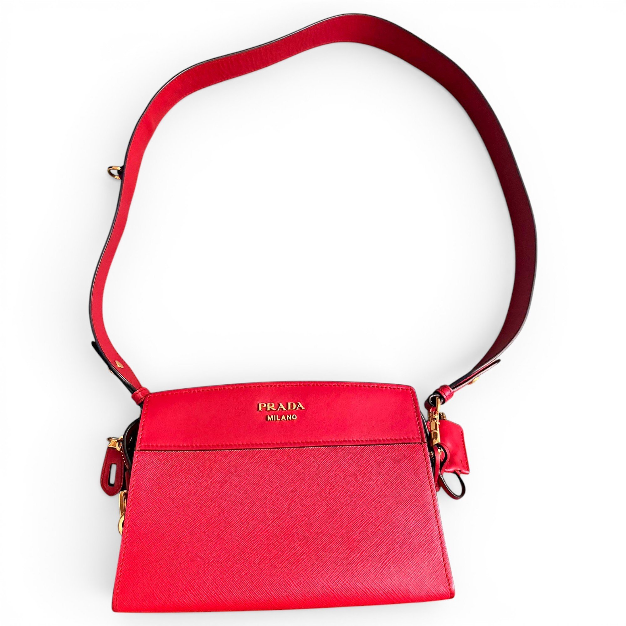 Leather crossbody bag