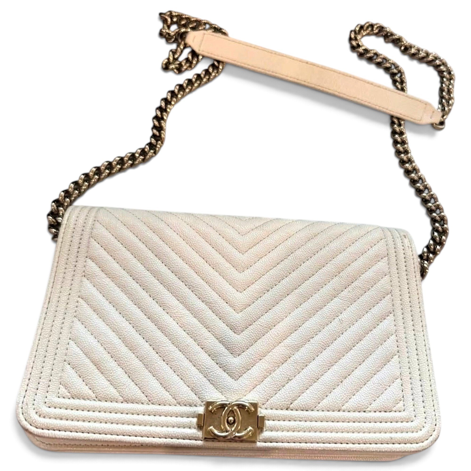 Boy leather handbag