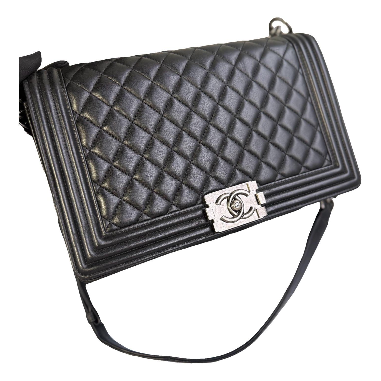 Boy leather crossbody bag