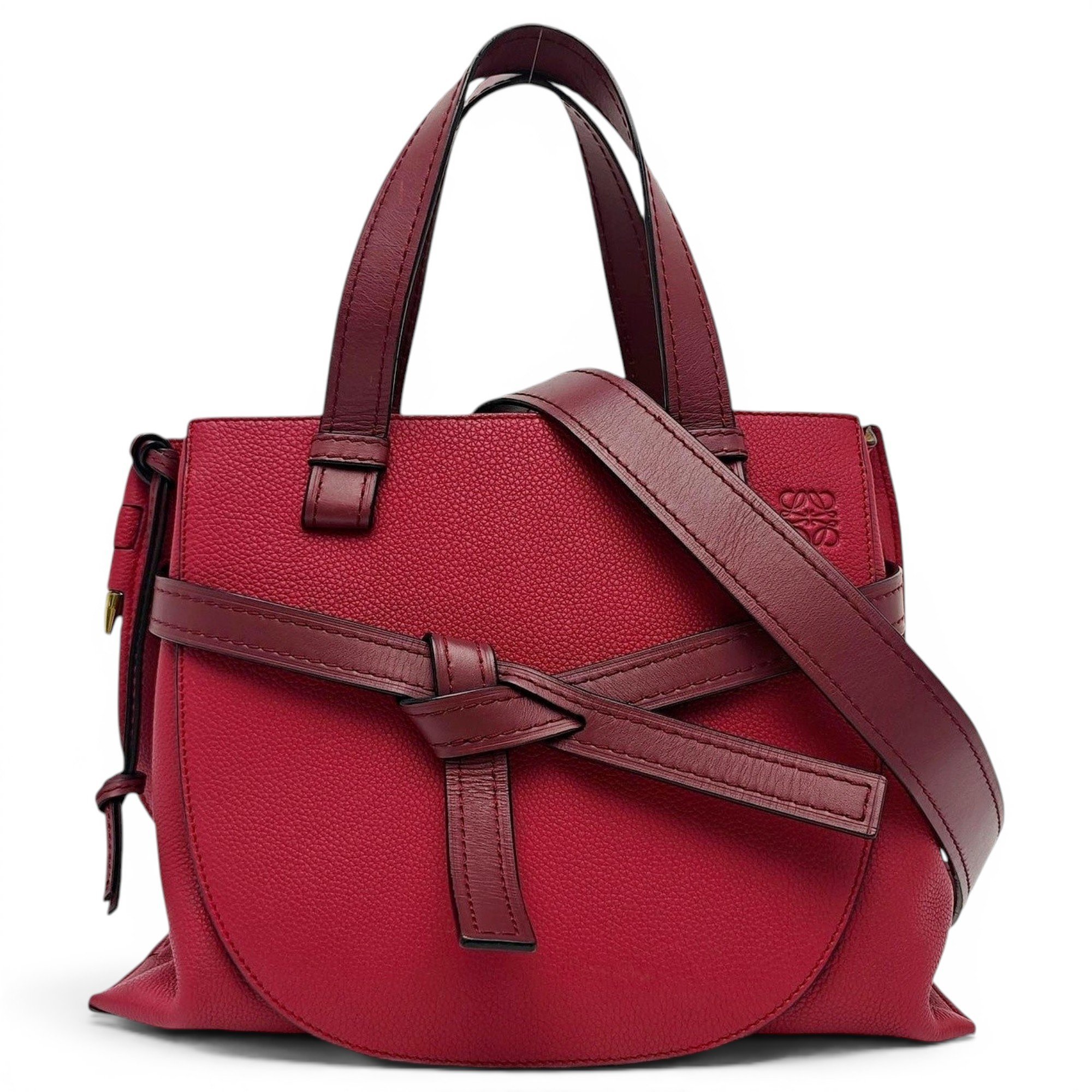 Gate leather handbag