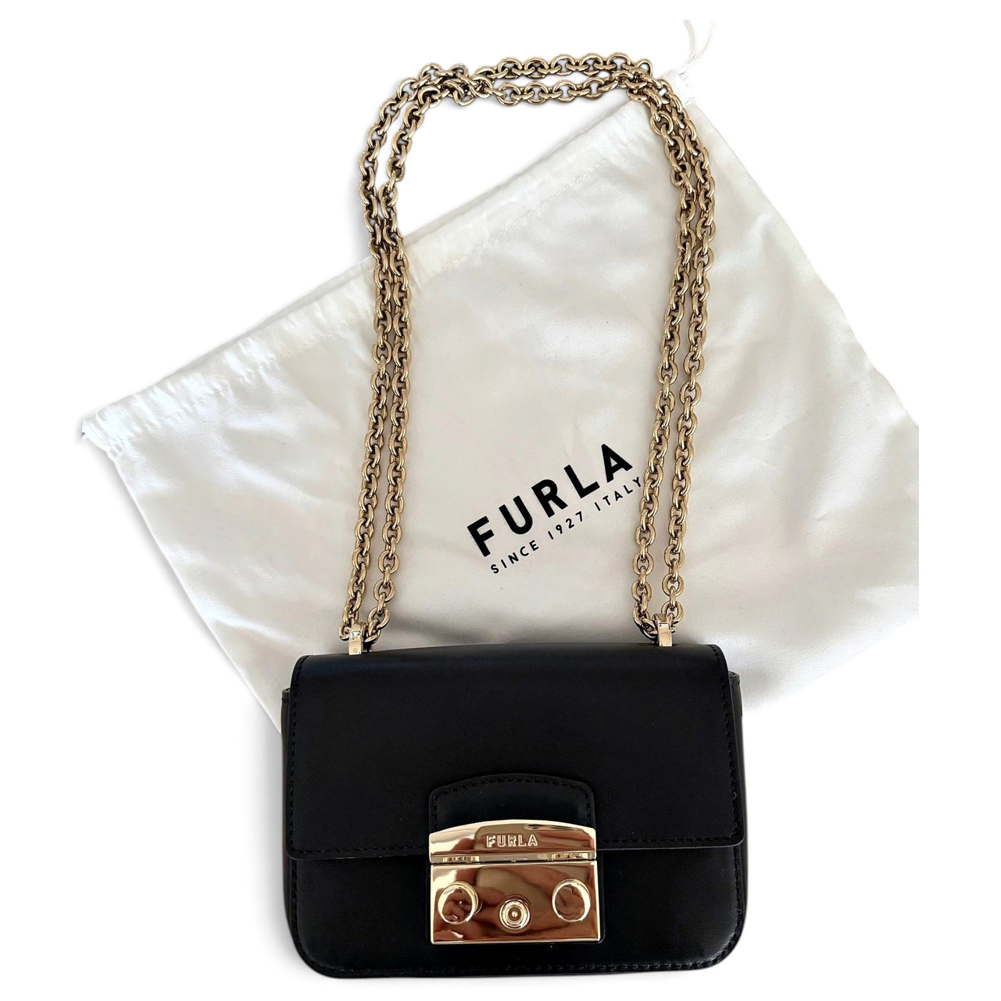 Metropolis leather crossbody bag