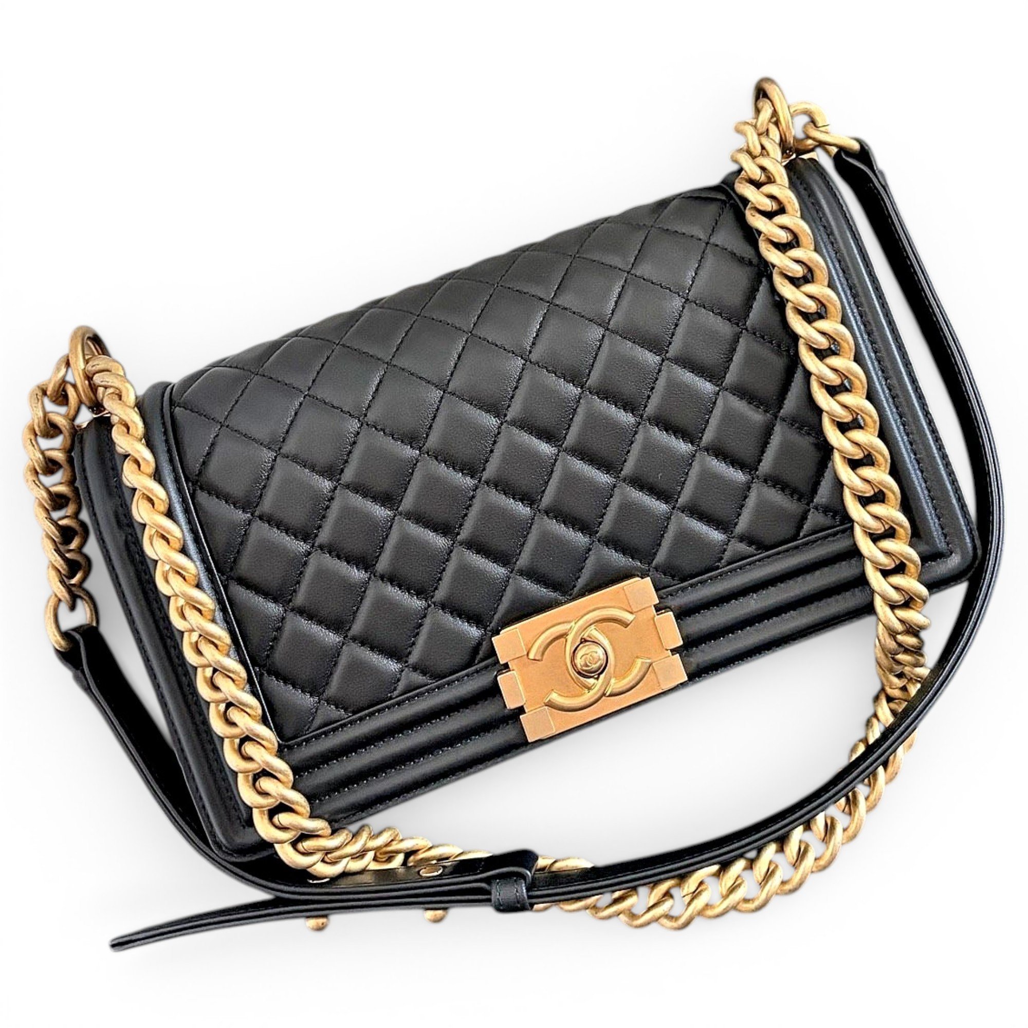 Boy leather handbag