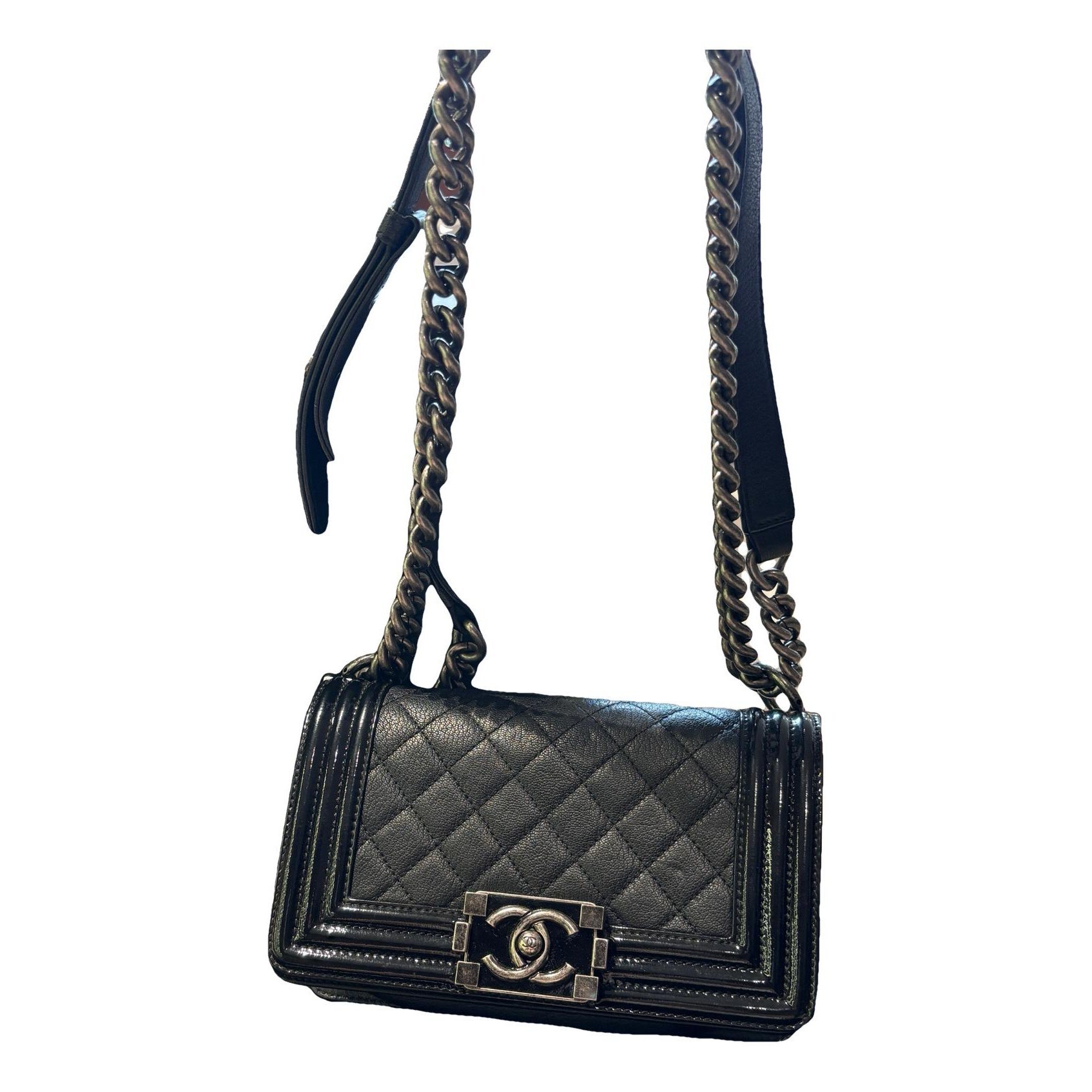 Boy leather handbag