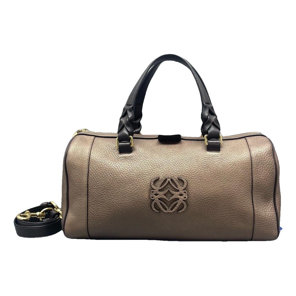 Leather handbag