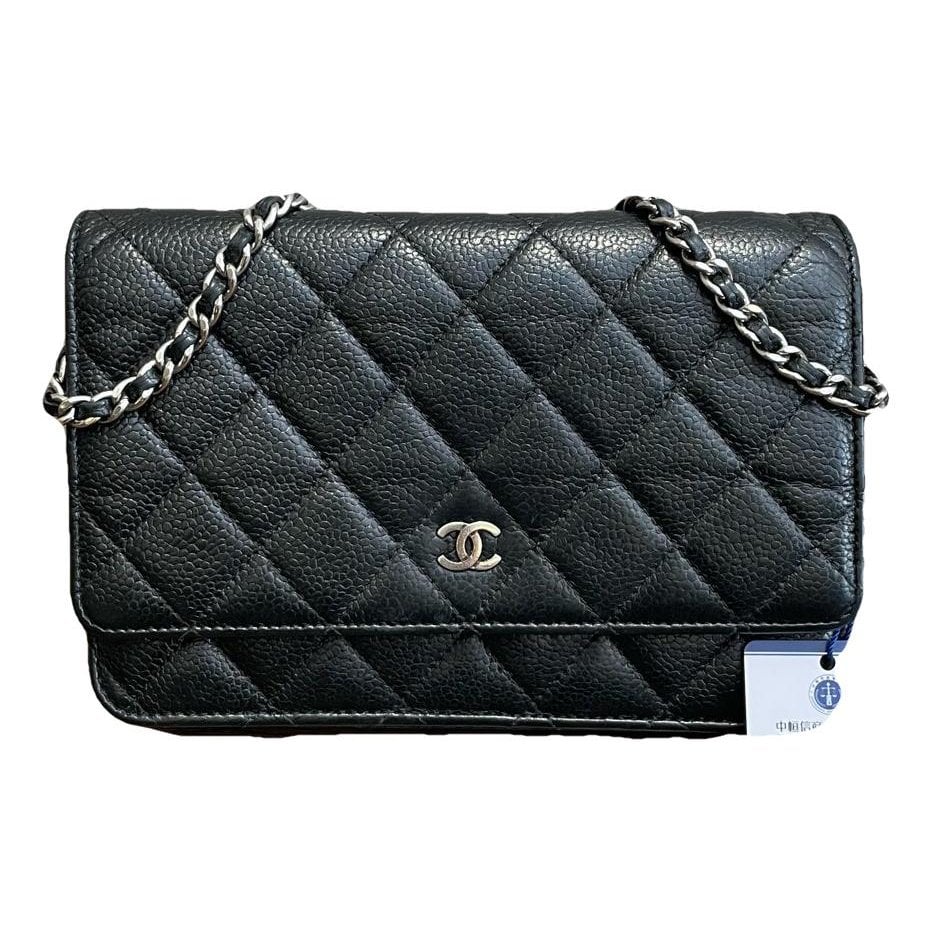 Wallet On Chain Timeless/Classique leather crossbody bag