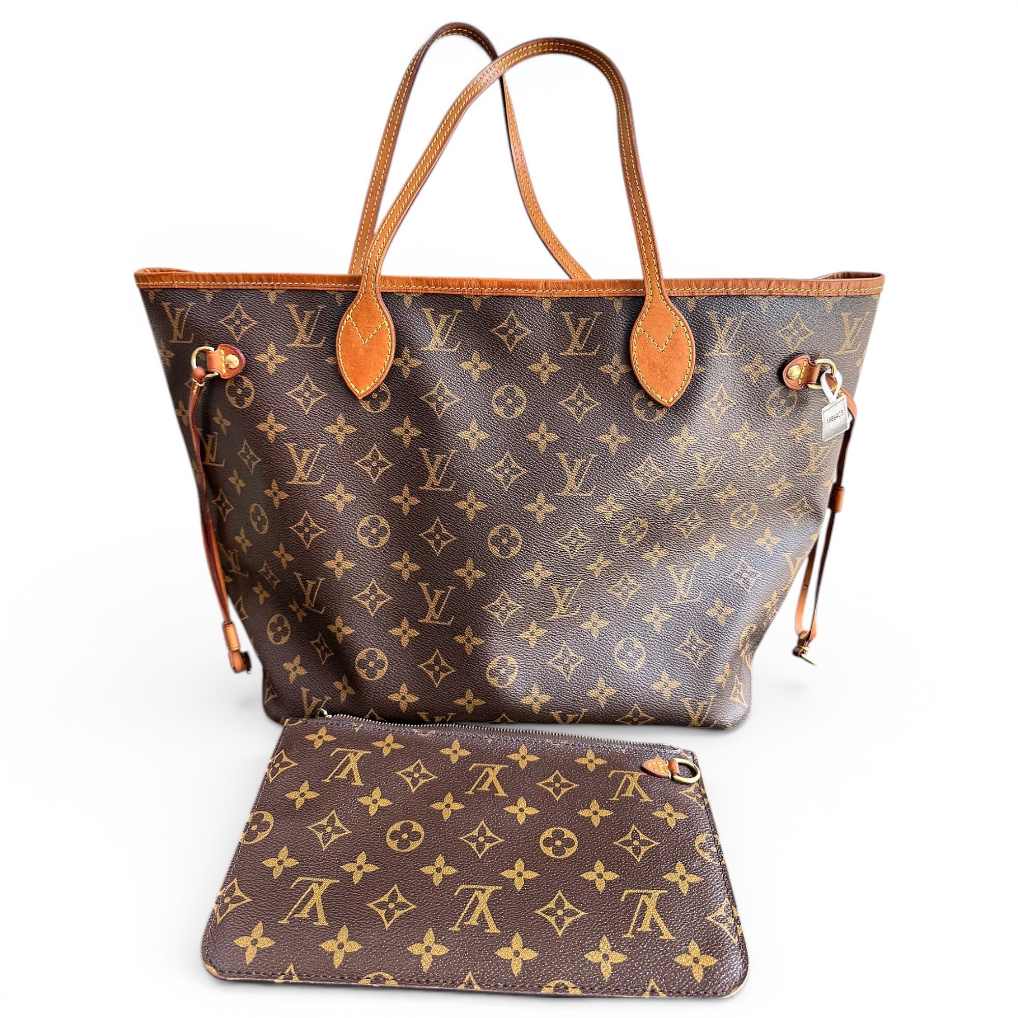 Neverfull leather handbag