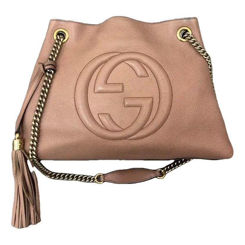 Soho leather tote