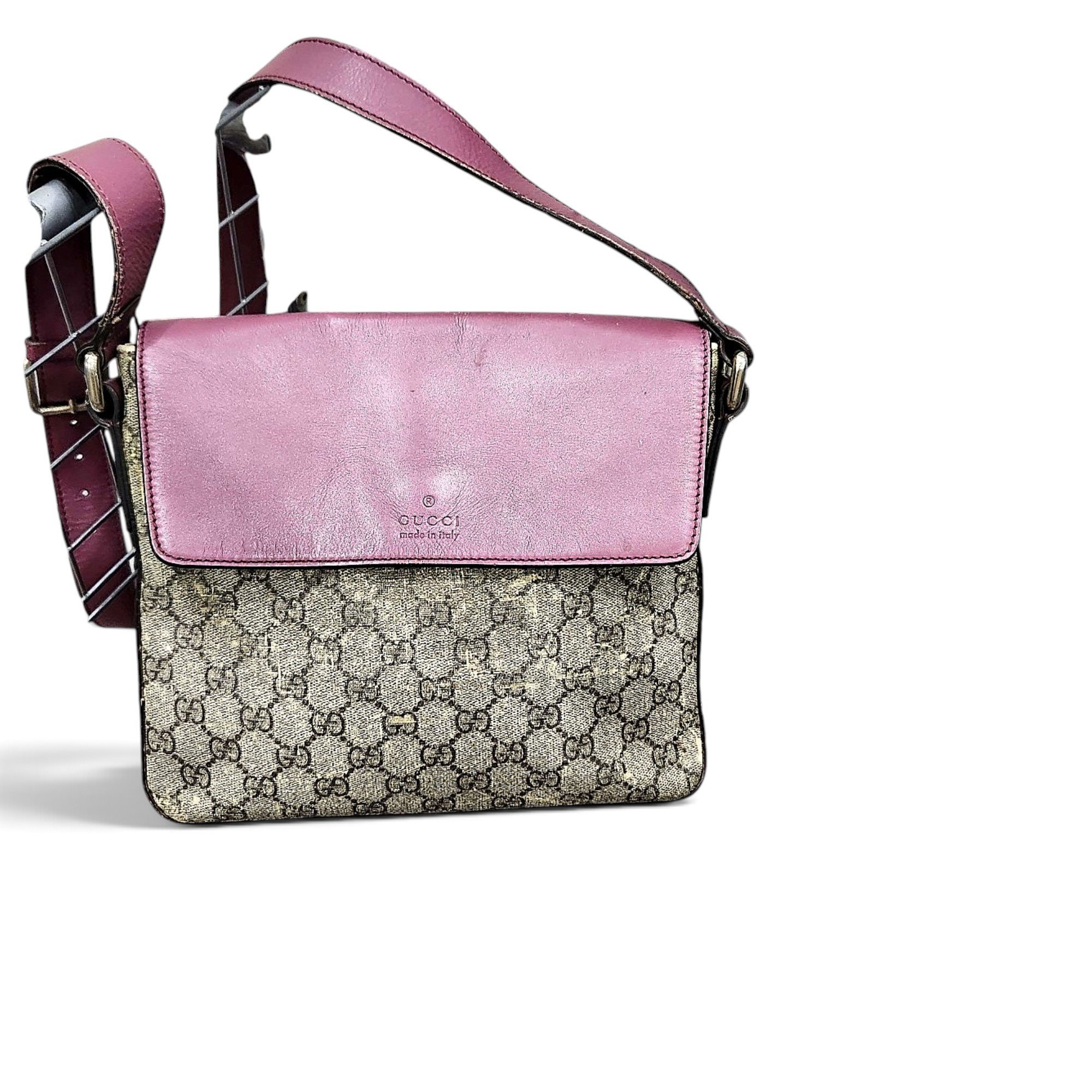 Leather crossbody bag