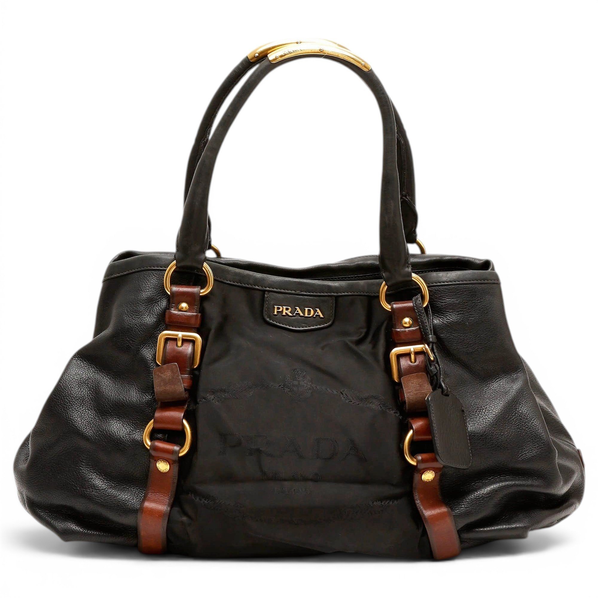 Leather tote