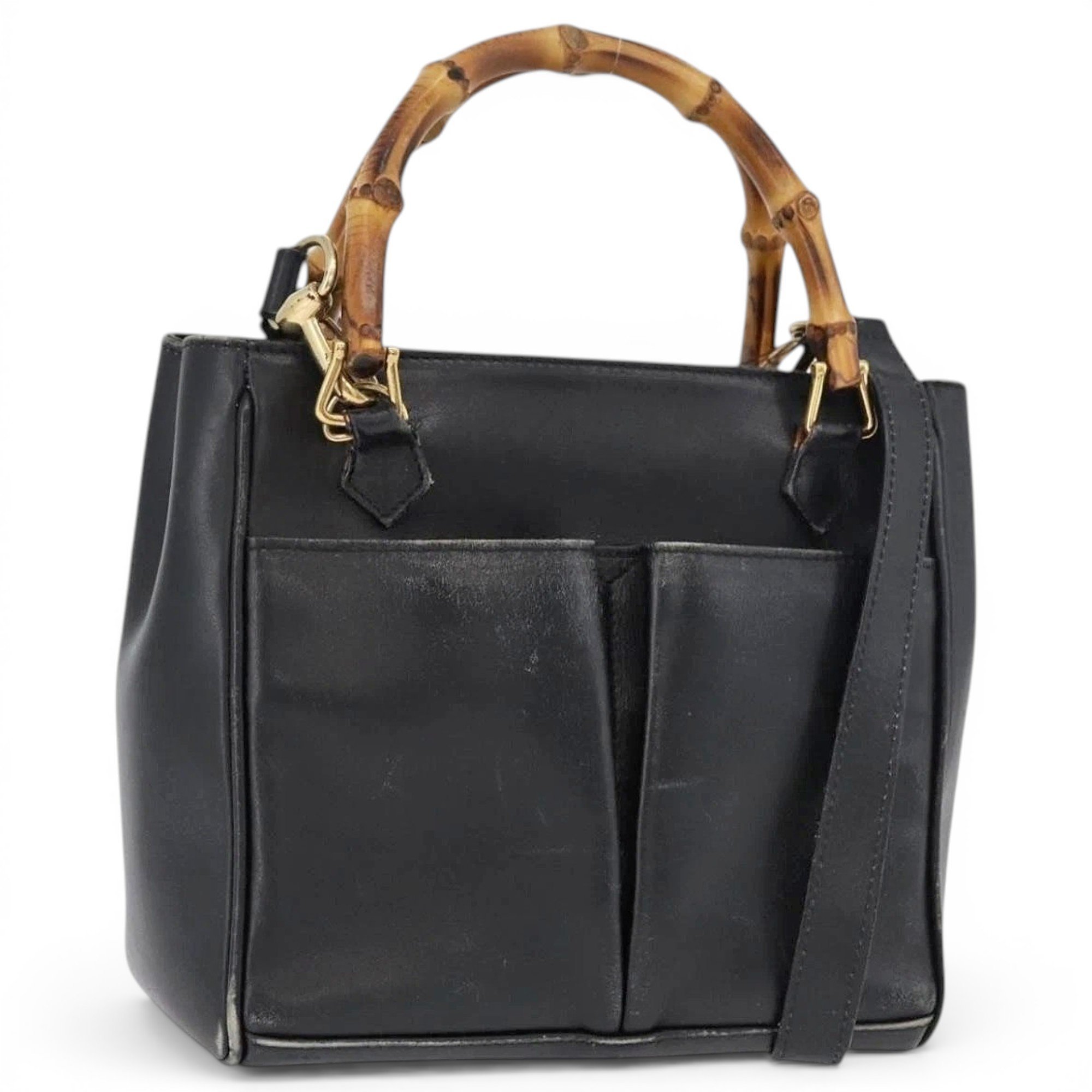 Leather handbag