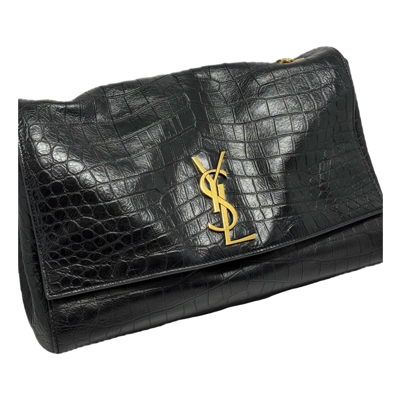 Reversible kate leather handbag