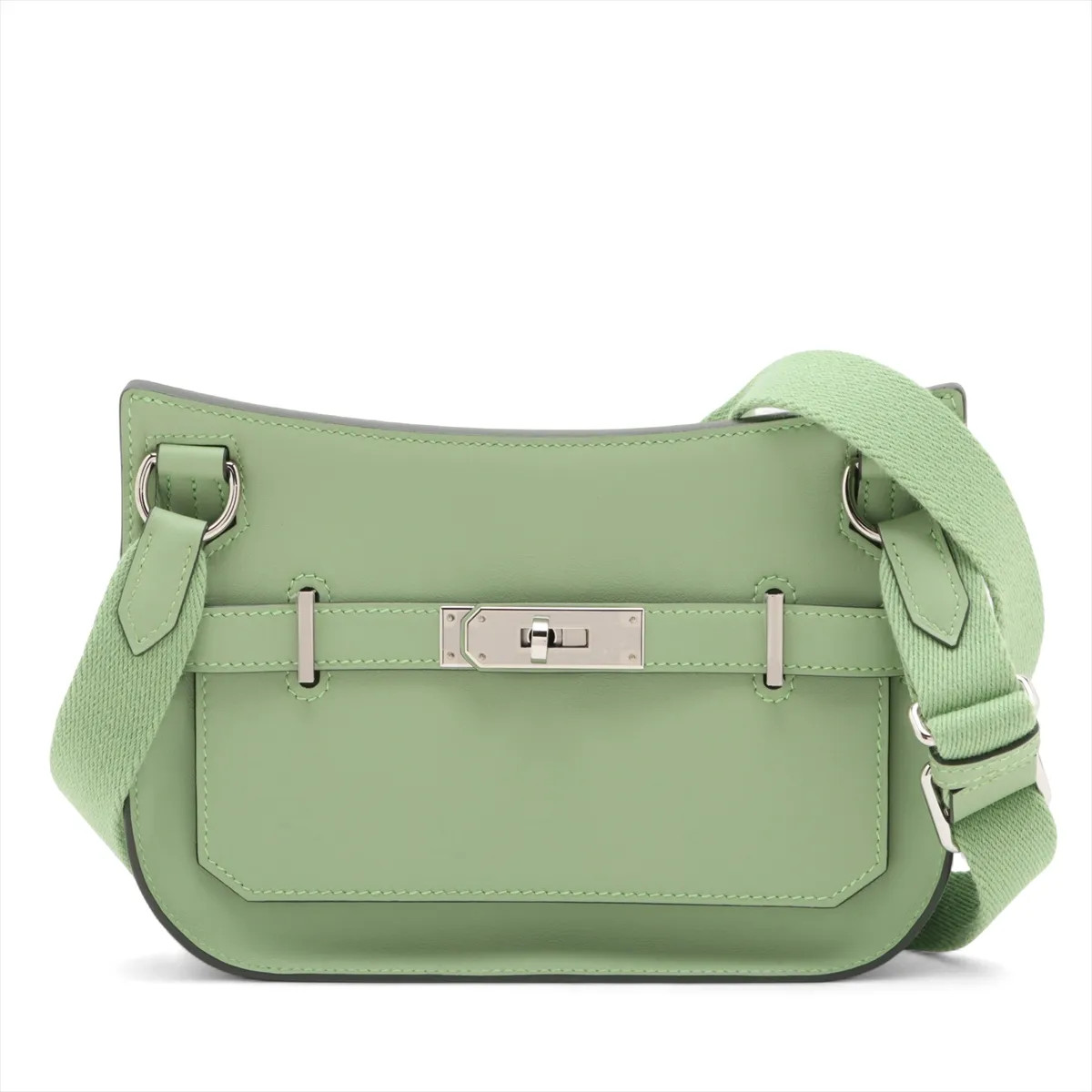 Hermès Gypsiere mini Veau Swift Vale cricket Silver Metal Fittings