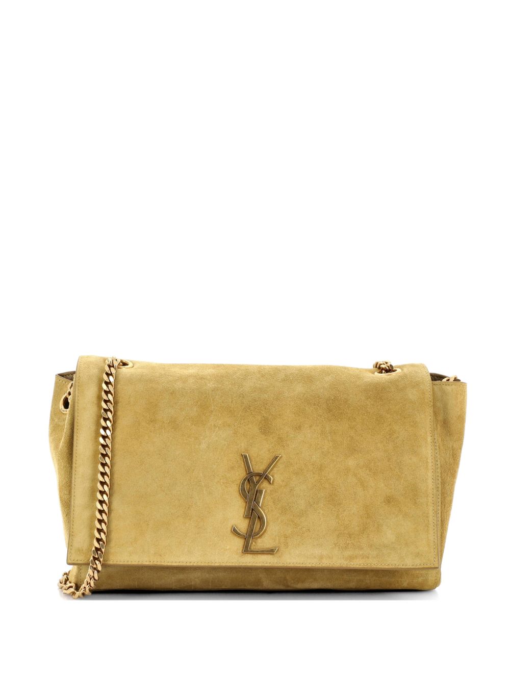 Classic Monogram Reversible Suede and Leather Medium shoulder bag