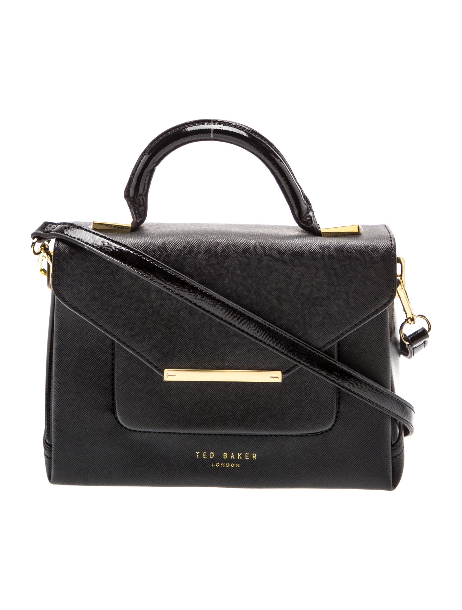 Leather Top Handle Bag