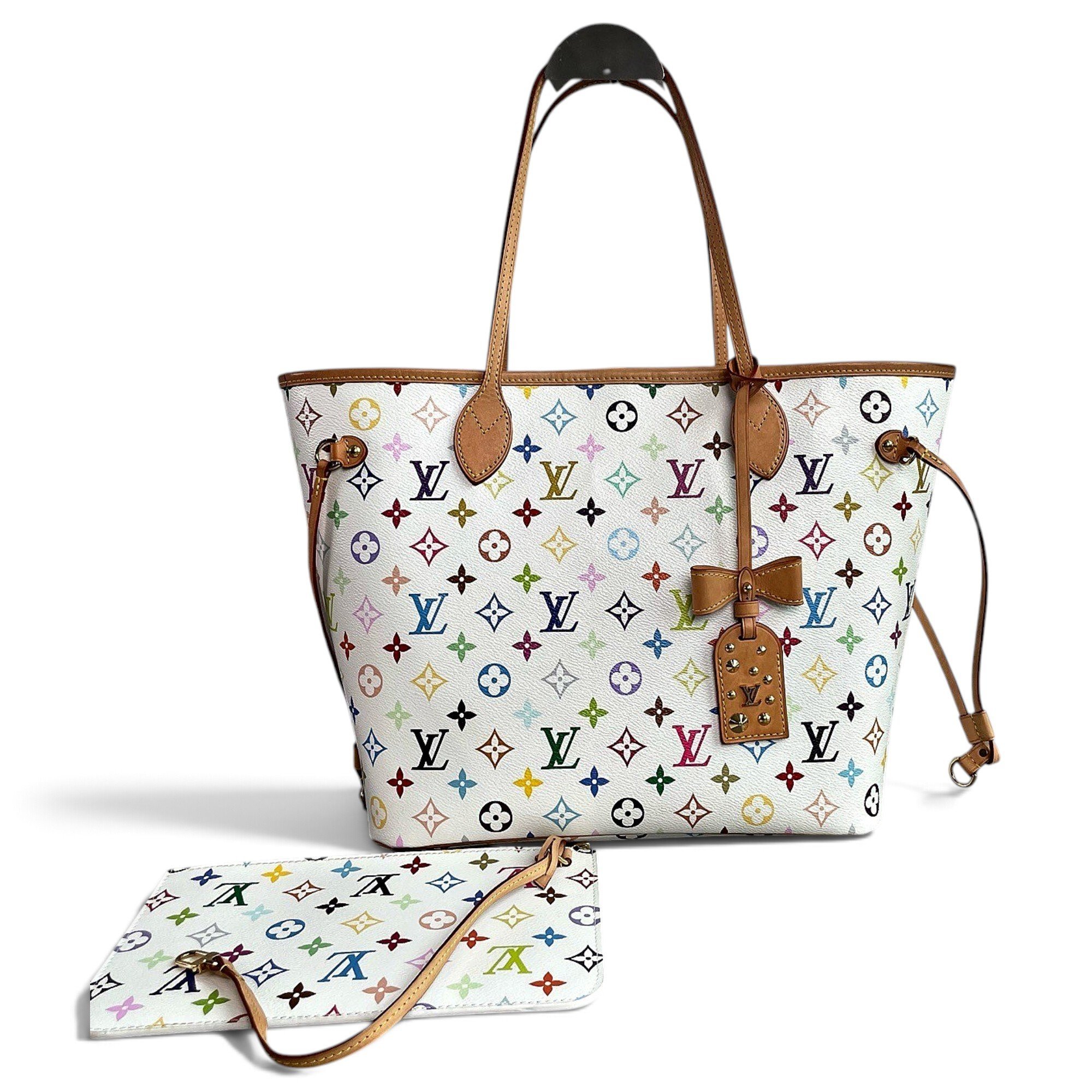 Neverfull leather handbag