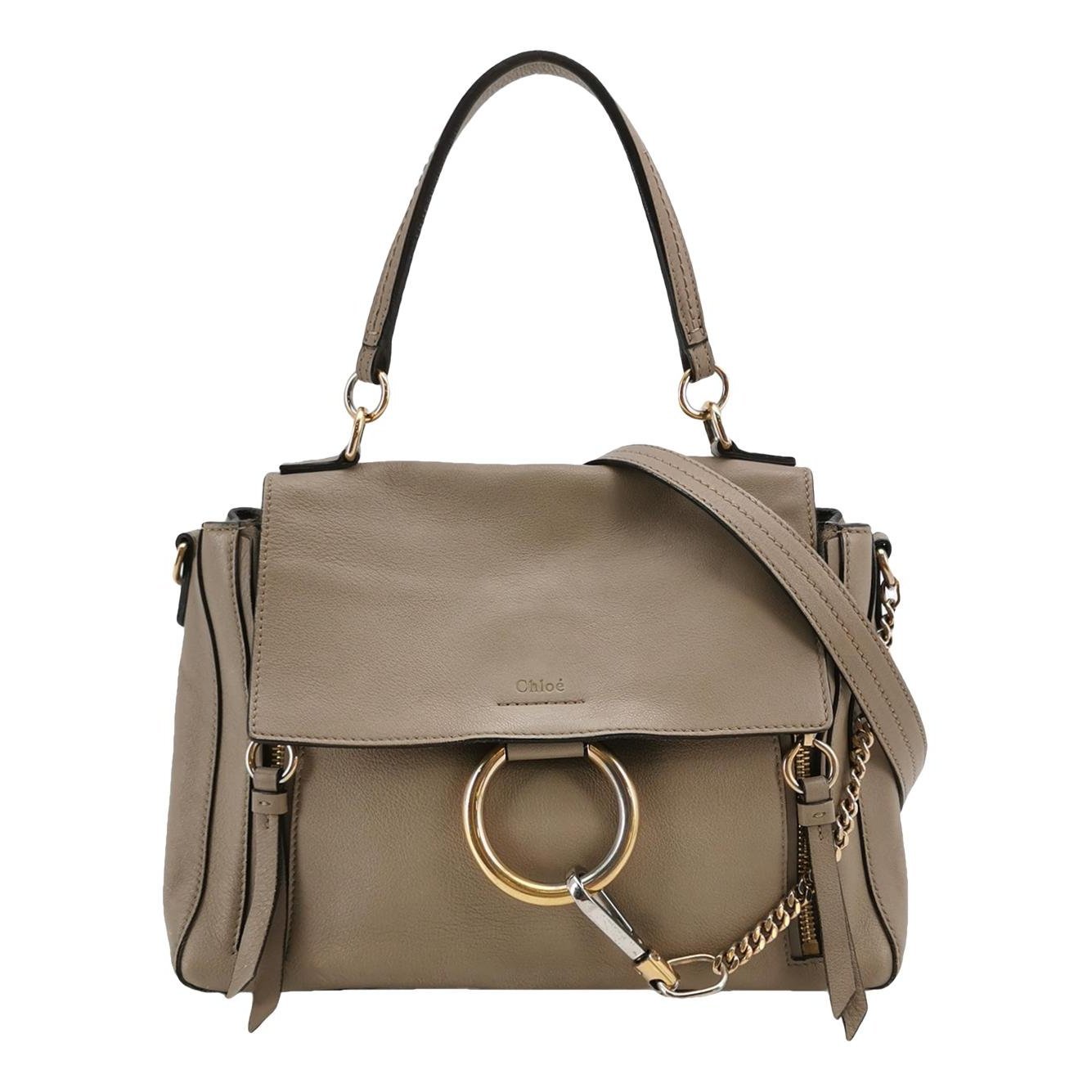 Leather handbag