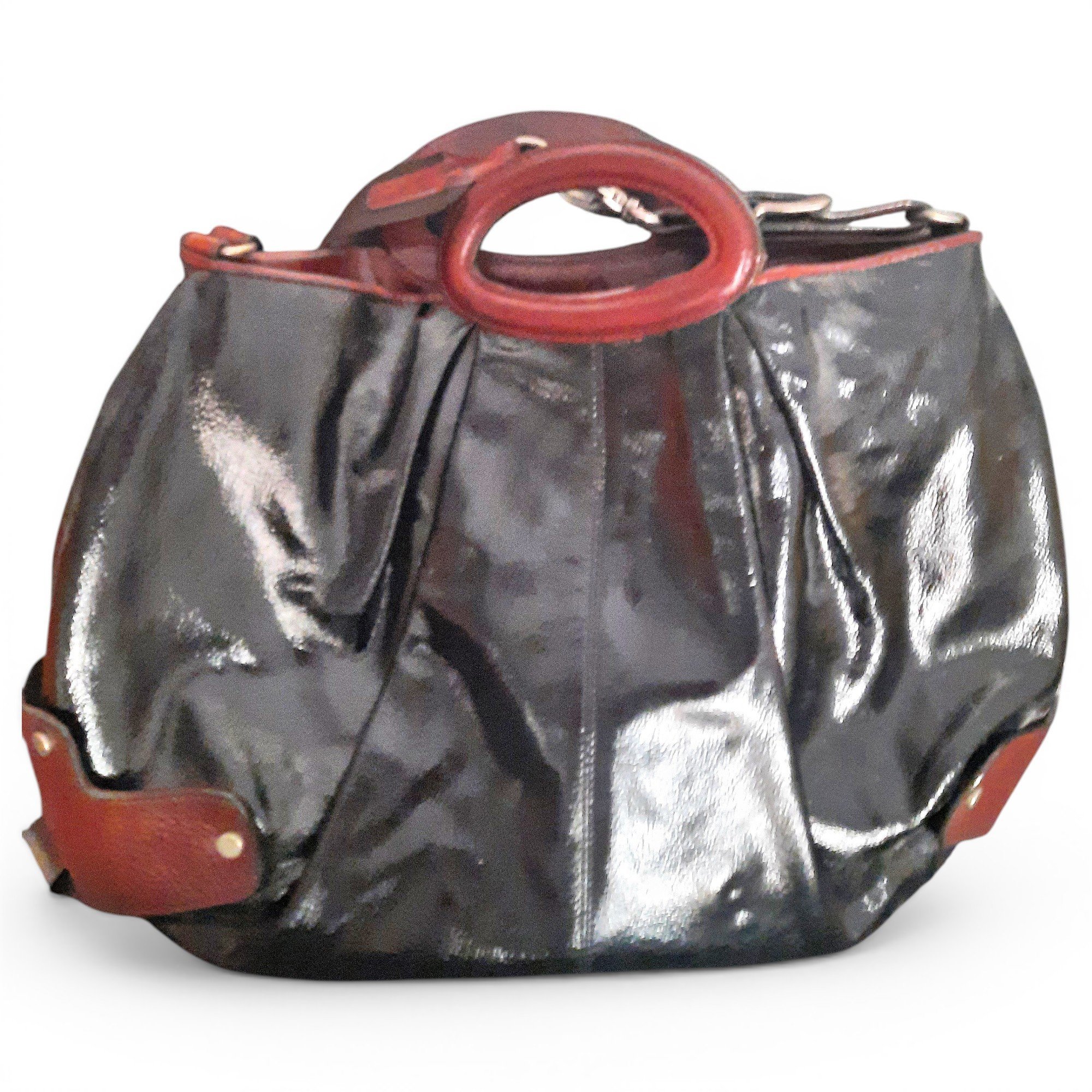 Leather crossbody bag