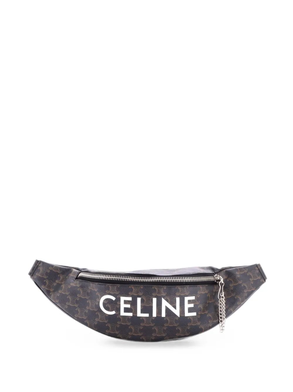 Logo Triomphe Coated Canvas belt bag