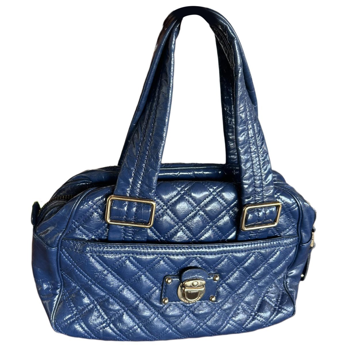 Patent leather handbag