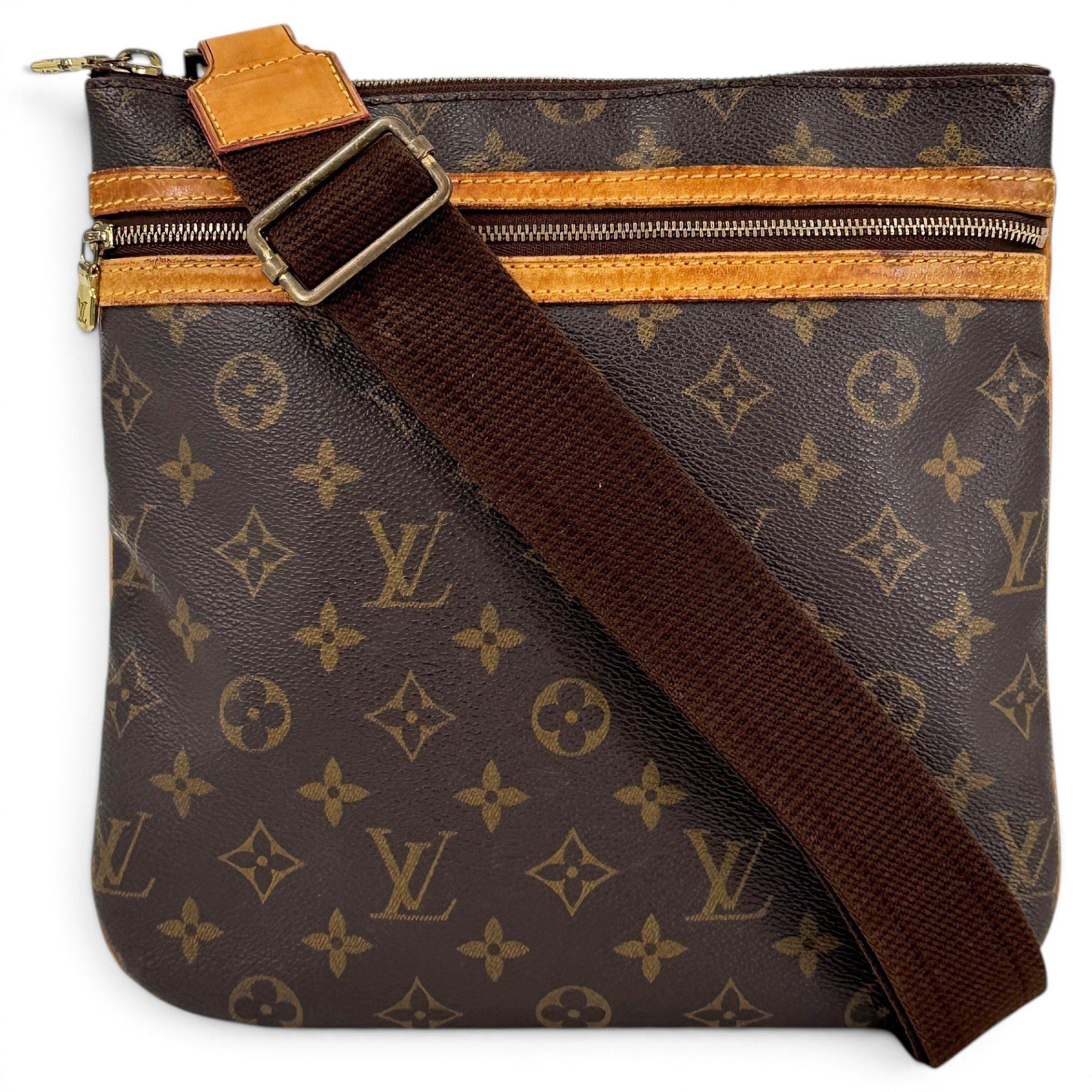 Bosphore leather crossbody bag