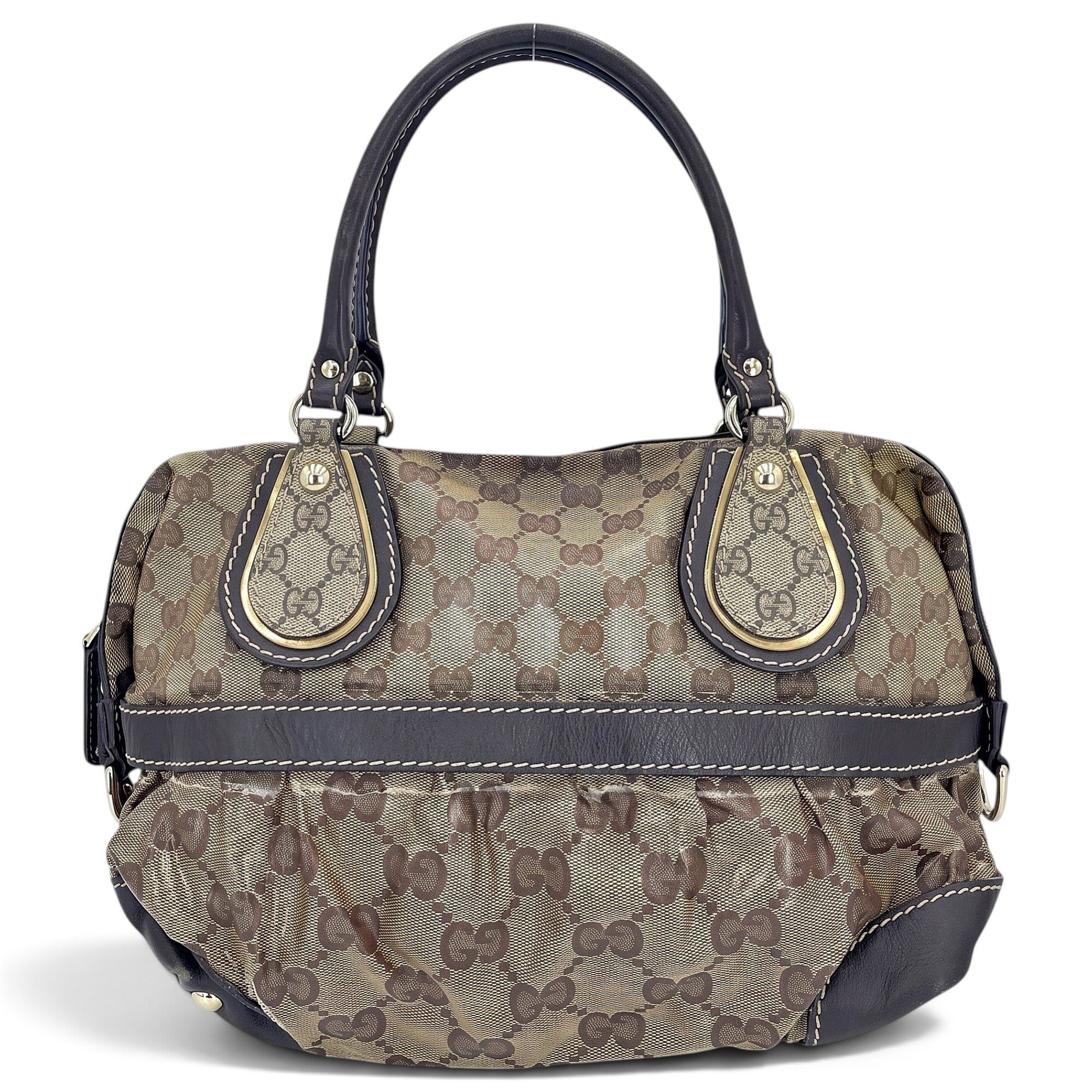 Leather handbag