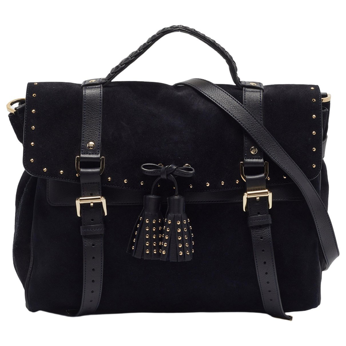 Alexa leather satchel