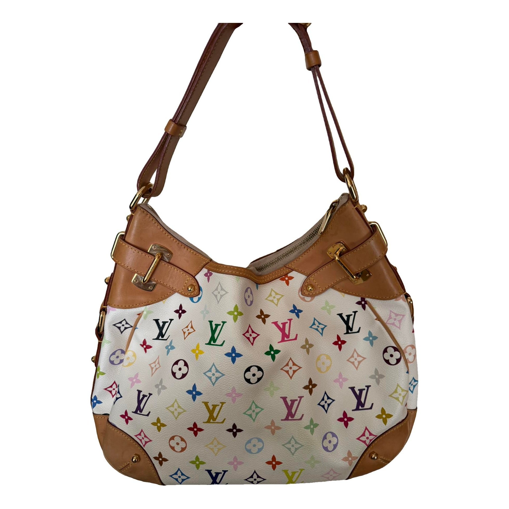 Greta leather handbag