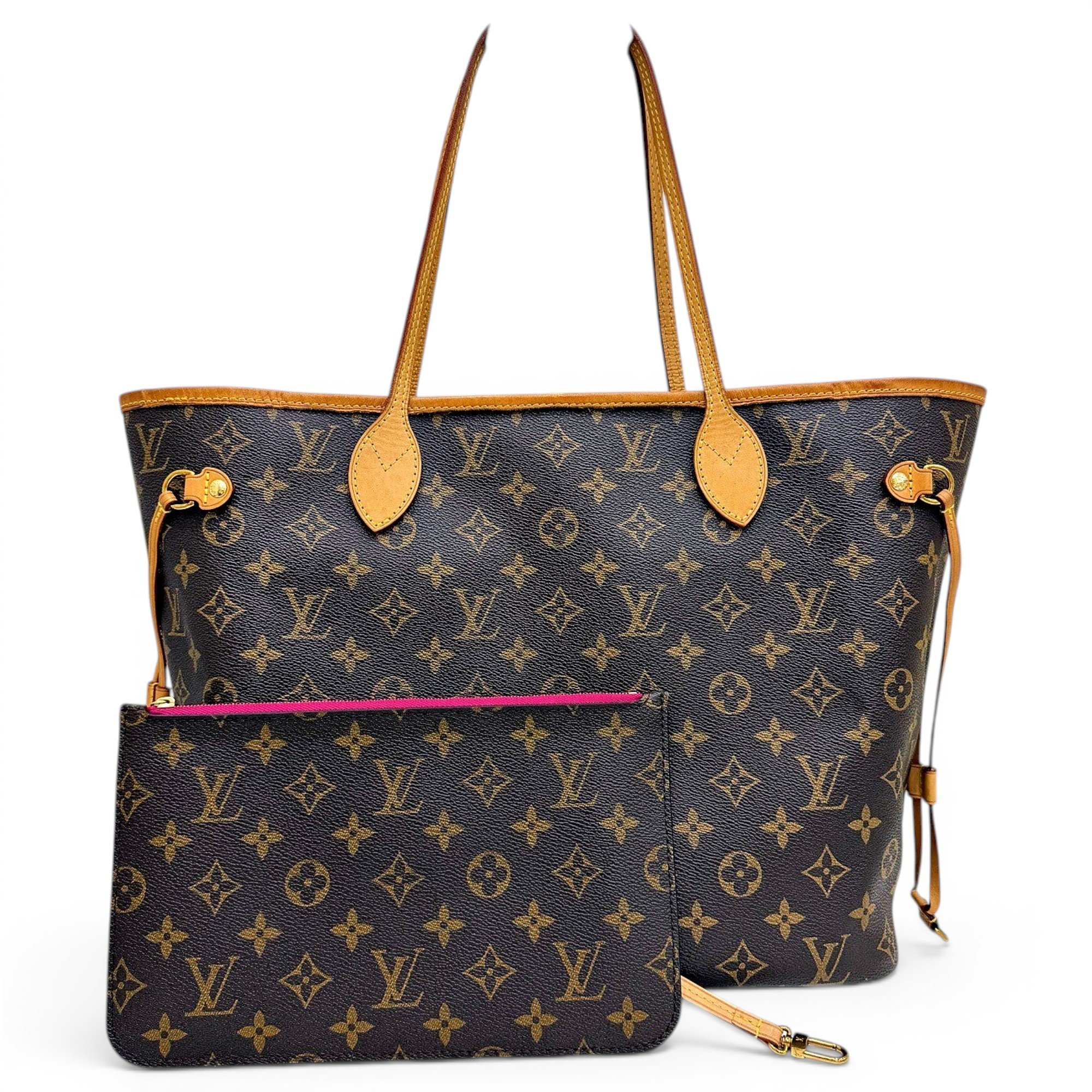 Neverfull leather handbag