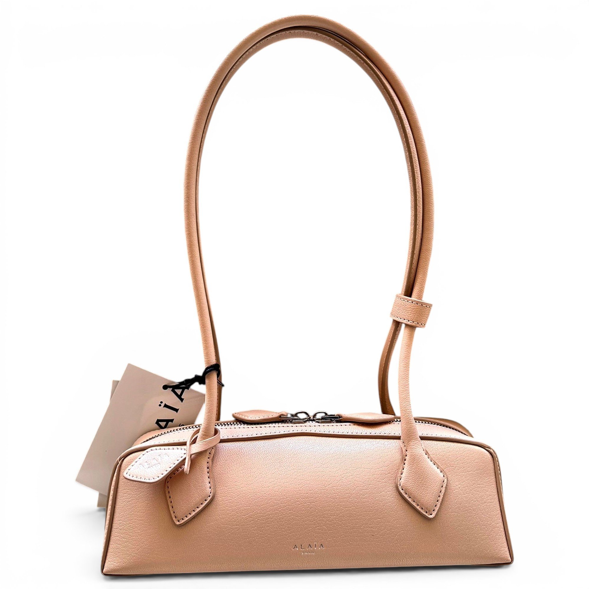 Le Teckel leather handbag